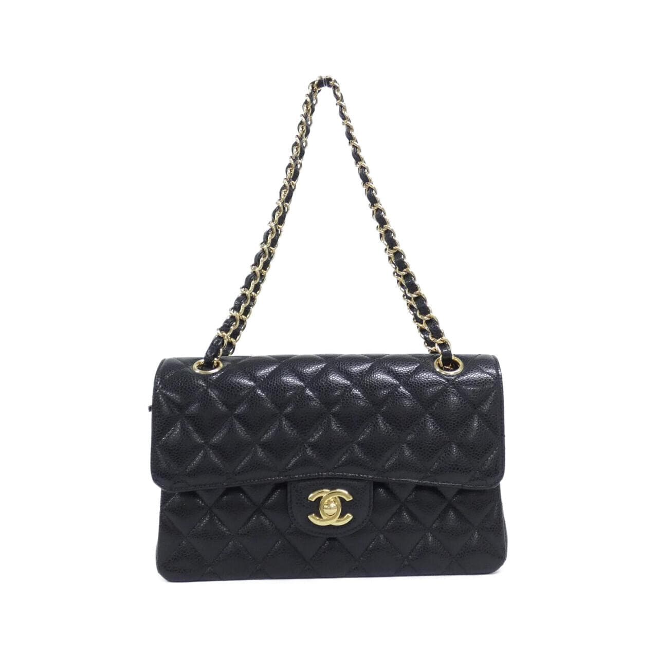 CHANEL Matelasse 1113 Shoulder Grained Calfskin