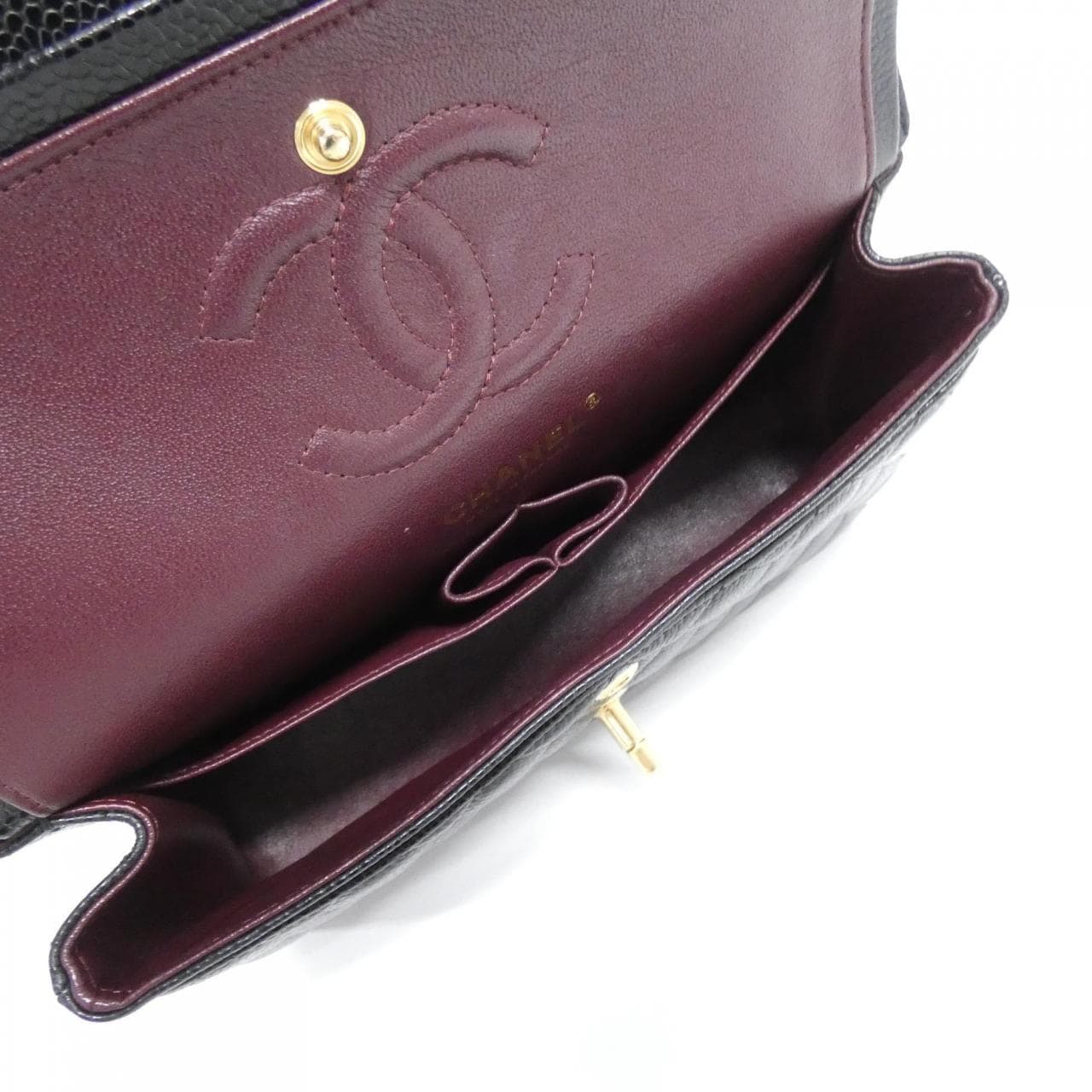 CHANEL Matelasse 1113 Shoulder Grained Calfskin 5