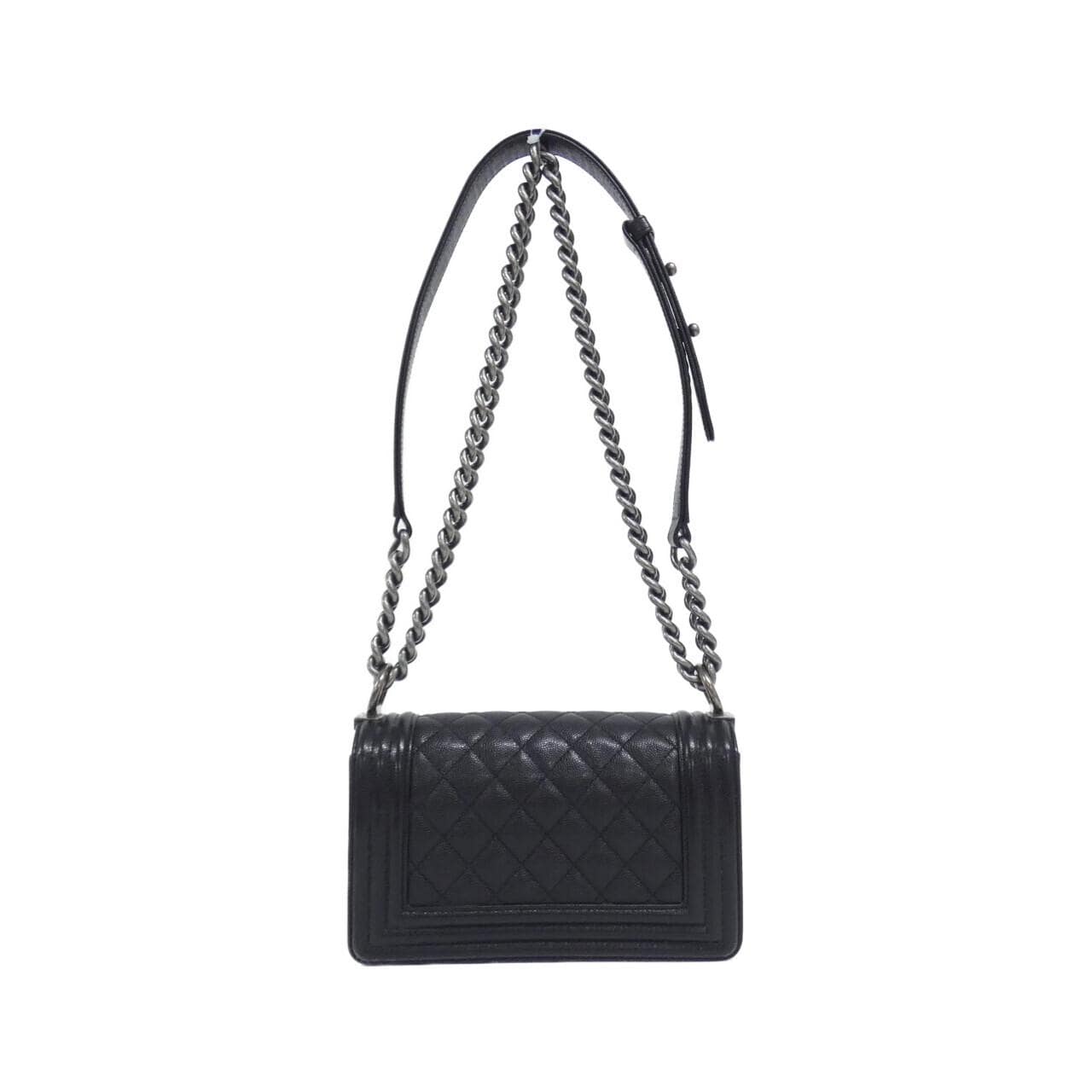CHANEL Boy Chanel 67085 Shoulder Grained Calfskin 2