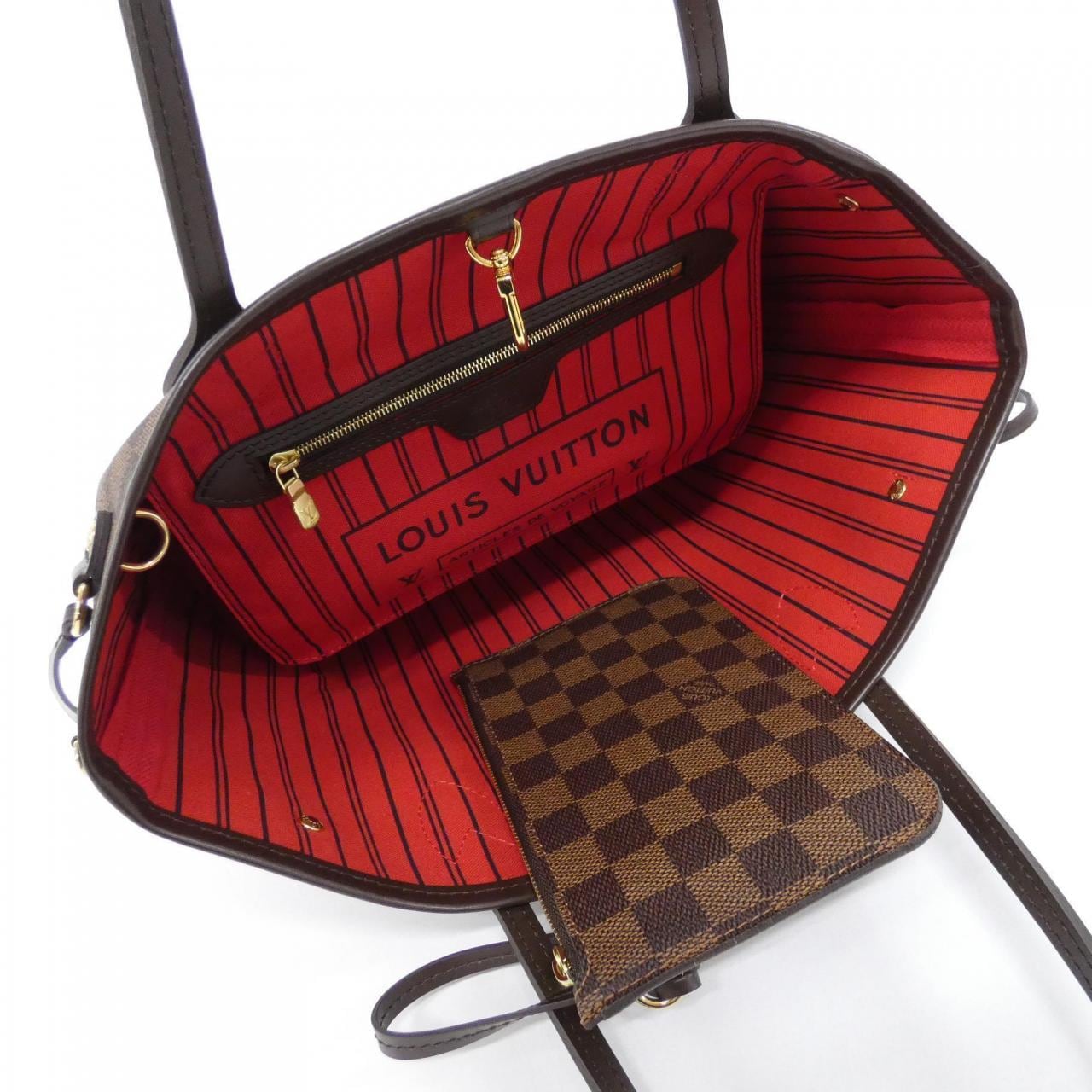 LOUIS VUITTON Neverfull N41359 Tote Damier 5