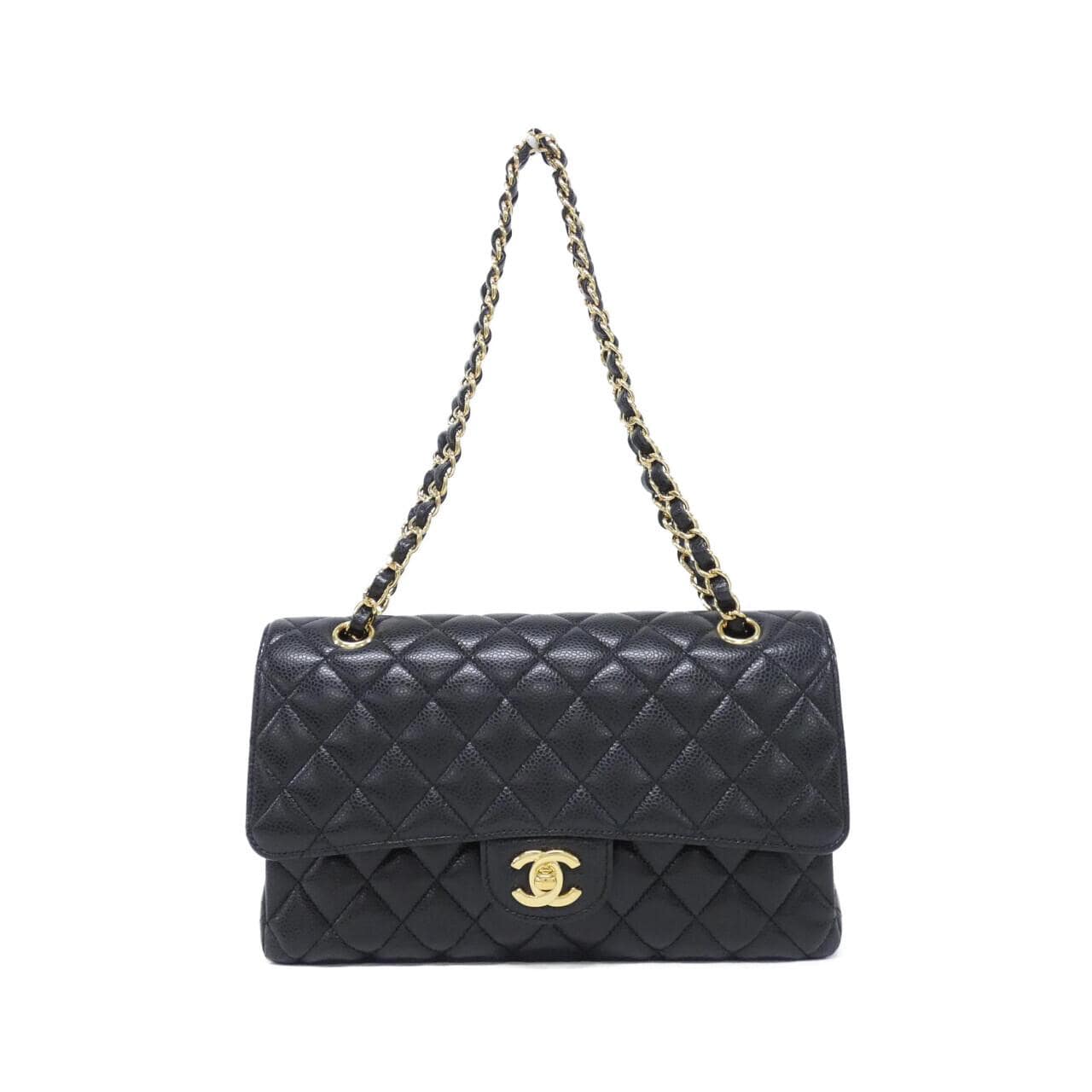 CHANEL Matelasse 1112 Shoulder Grained Calfskin