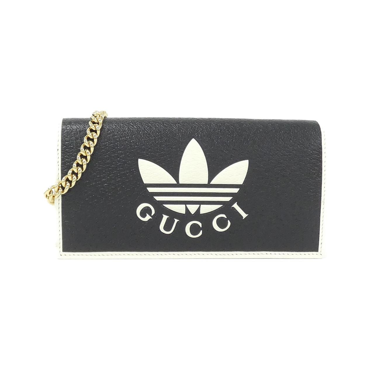 GUCCI 621892 UZ3BG 銀包 皮革