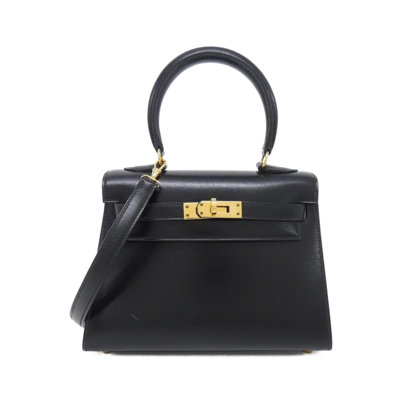 HERMES Kelly 011750CC Handbag Box Calf