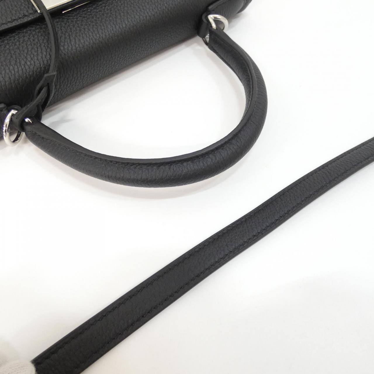 HERMES Kelly 030931CK Handbag Togo 6