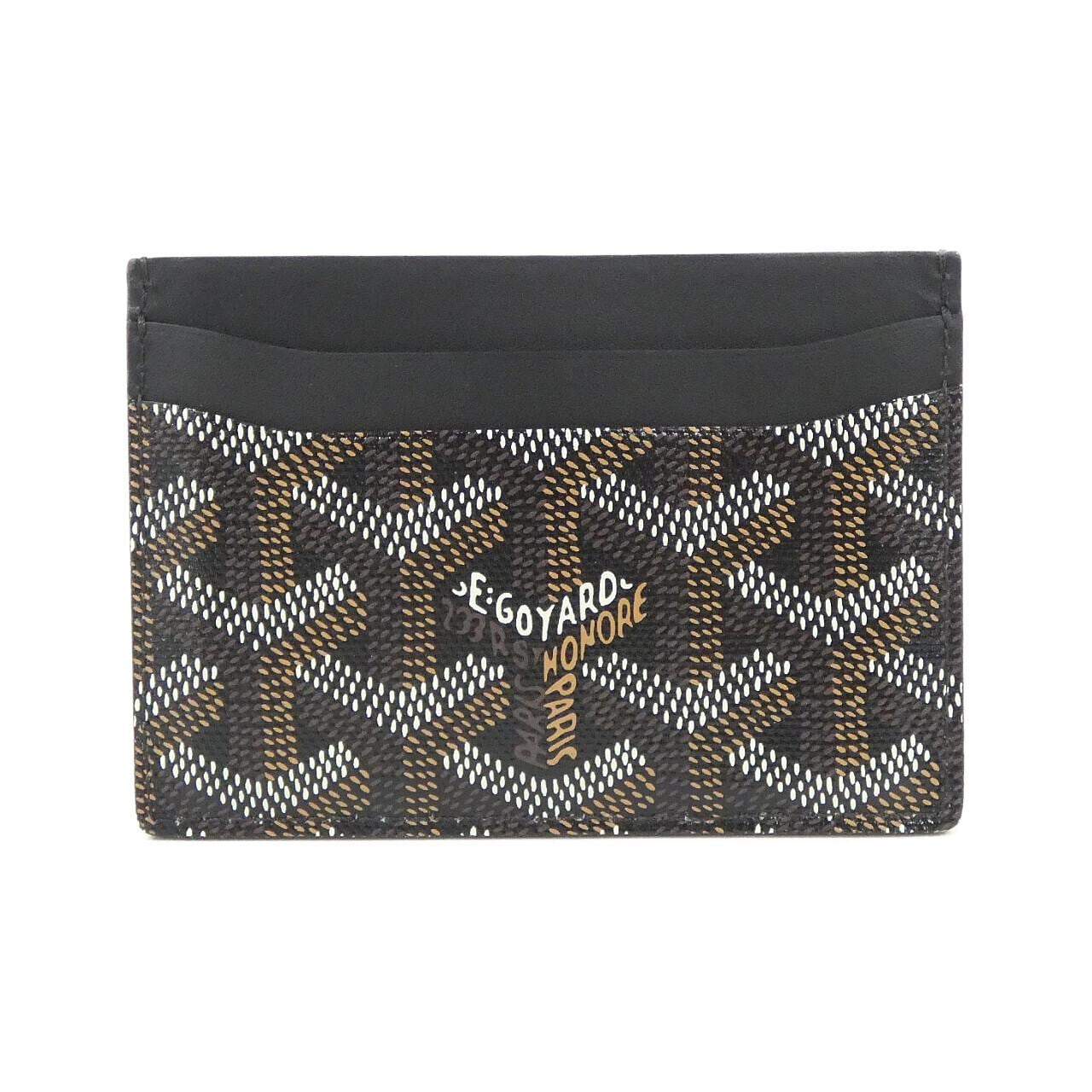 GOYARD APM107 Card Case Canvas