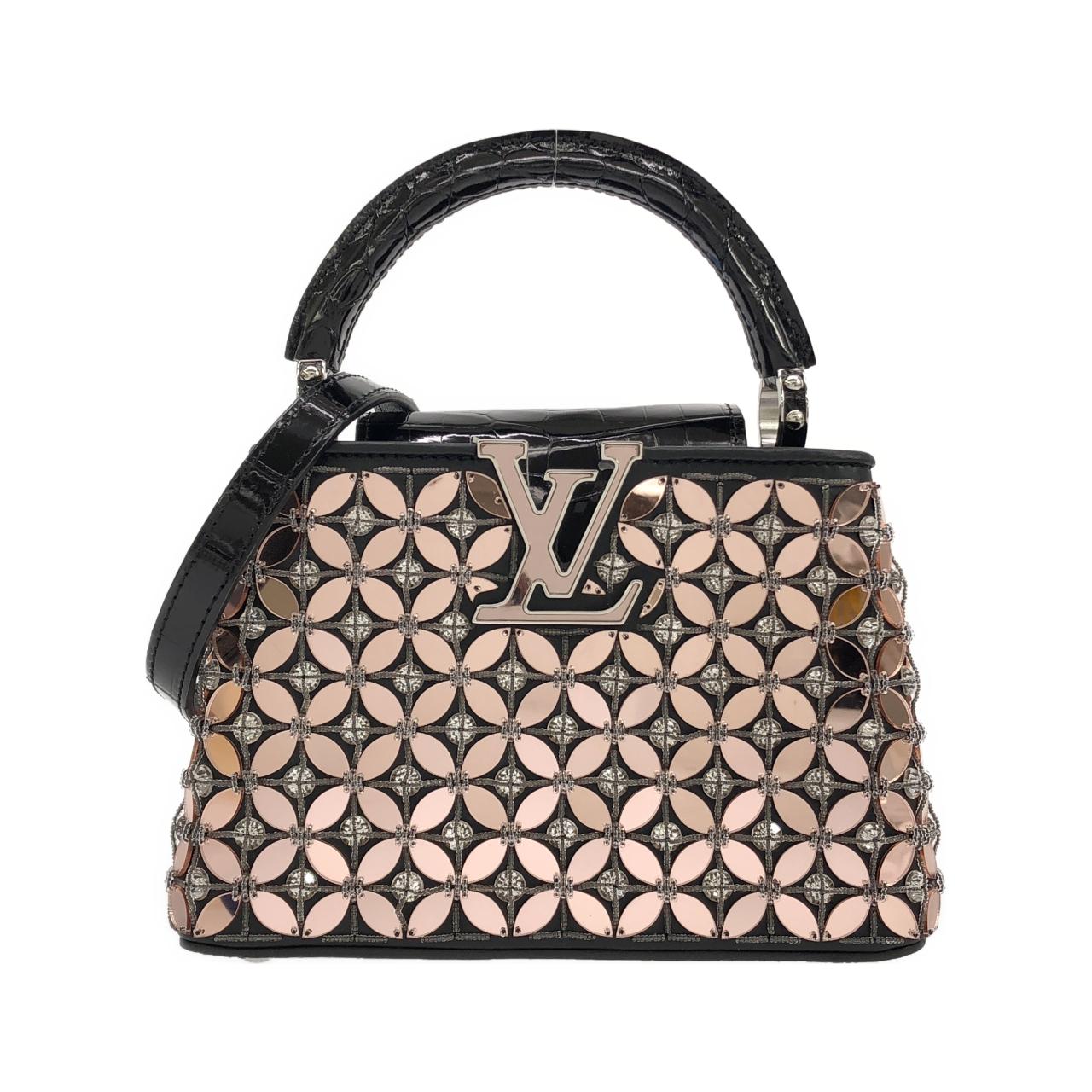 LOUIS VUITTON Capucines N87273 手提包 鱷魚皮