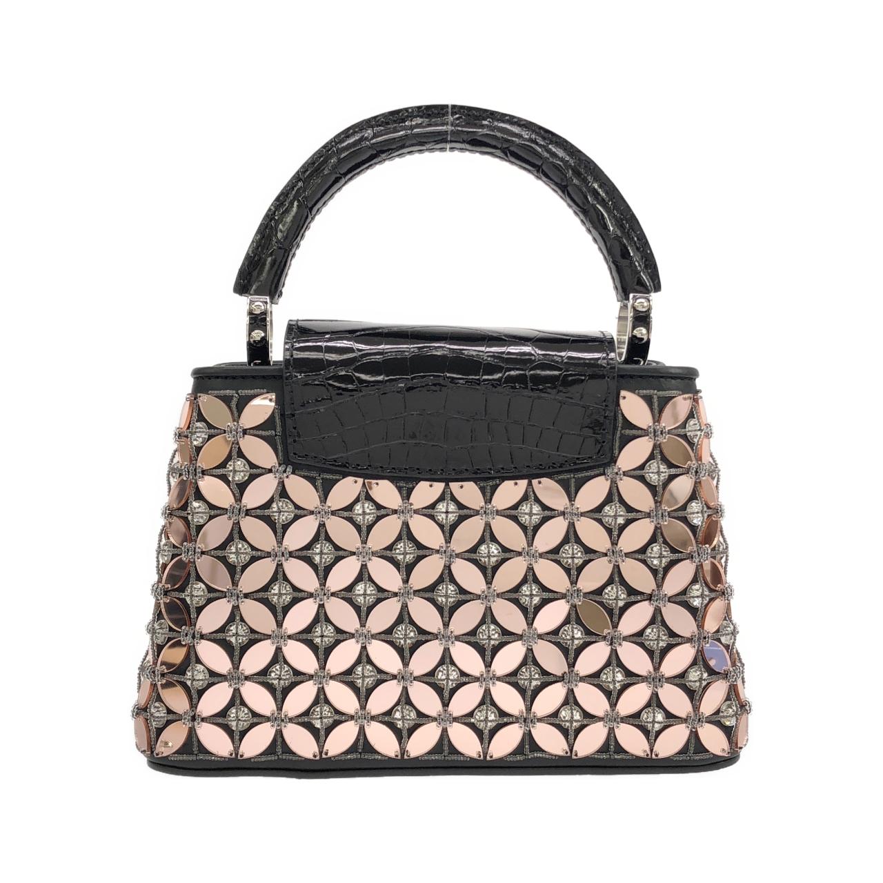 LOUIS VUITTON Capucines N87273 手提包 鱷魚皮 2