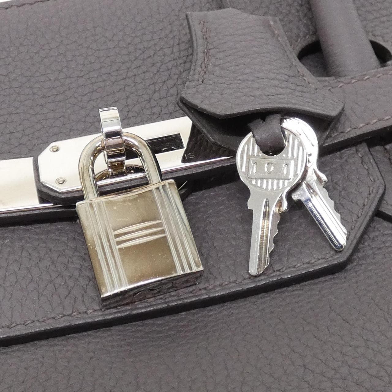 HERMES Birkin 030275CK Handbag Togo 6