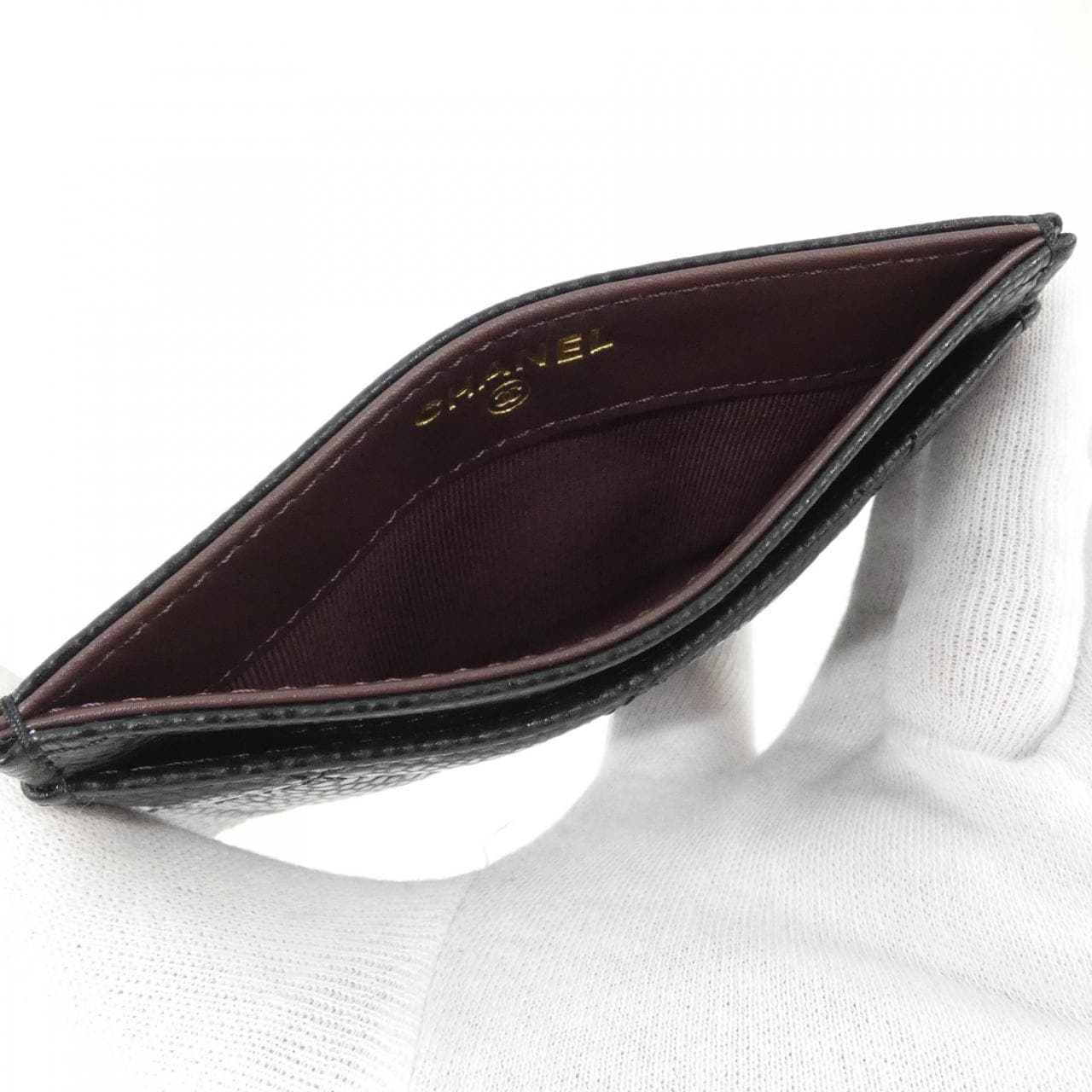 CHANEL Timeless Classic AP0213 Card Case Grained Calfskin 4