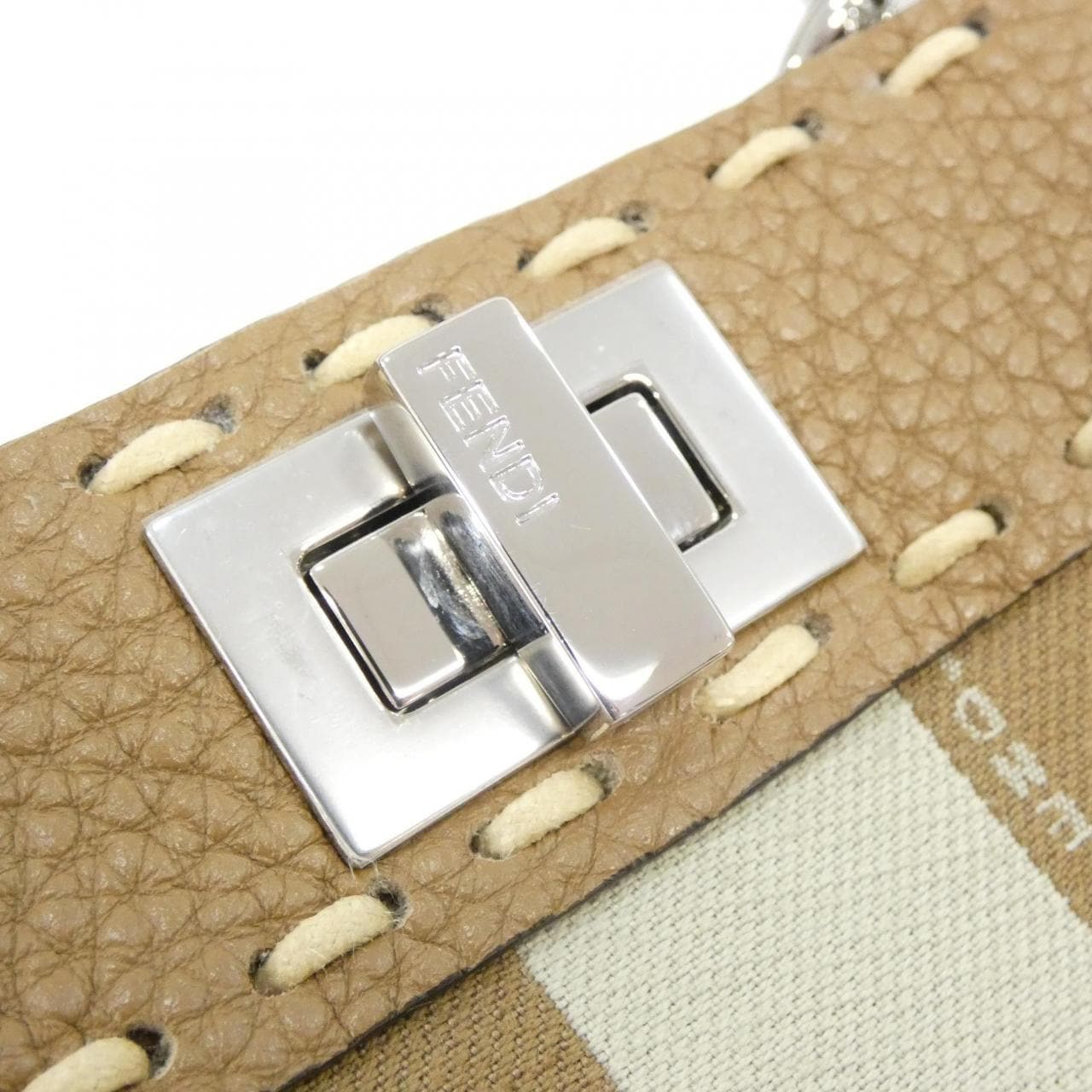 FENDI Peekaboo 8BN244 AOVG 手提包 帆布 3