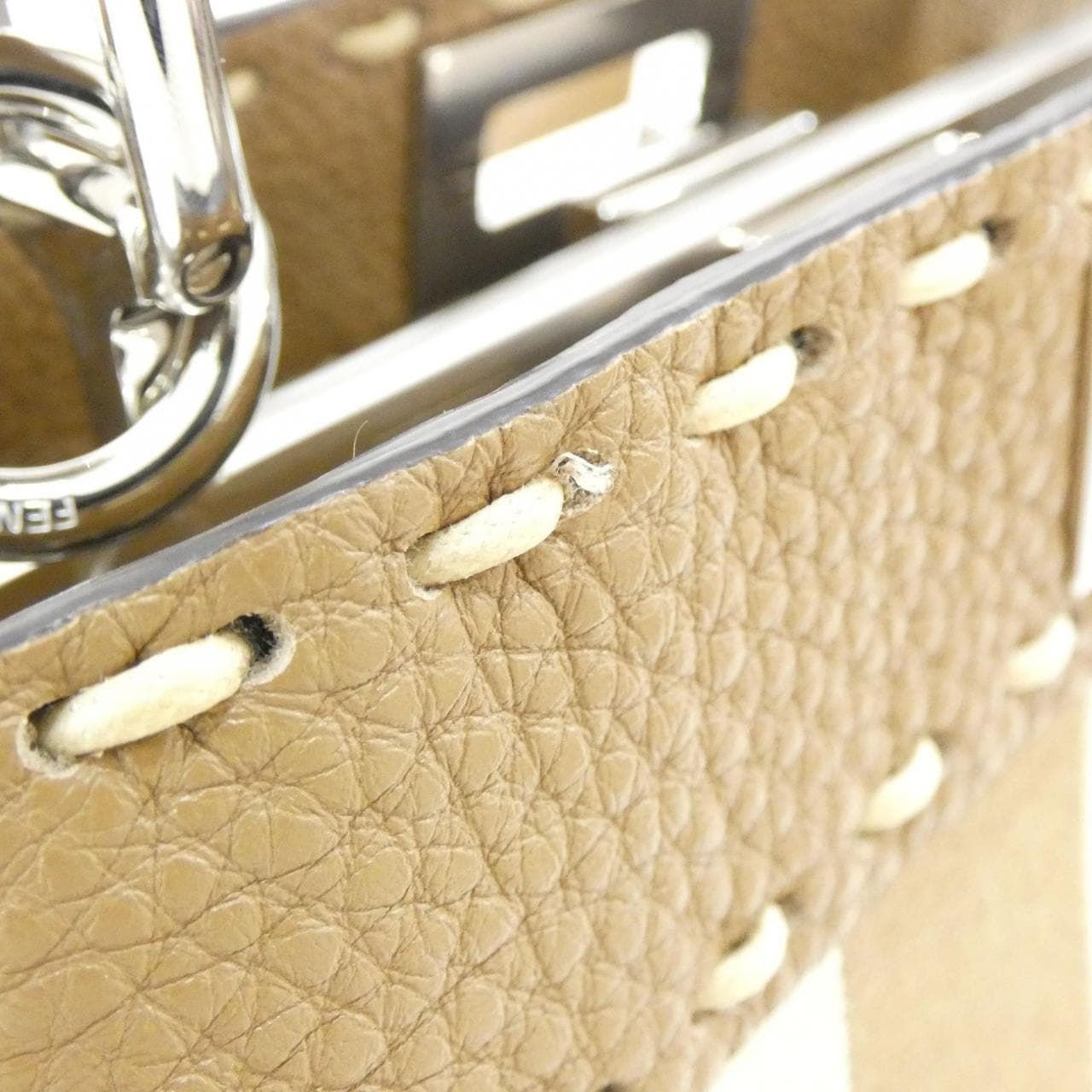 FENDI Peekaboo 8BN244 AOVG 手提包 帆布 5