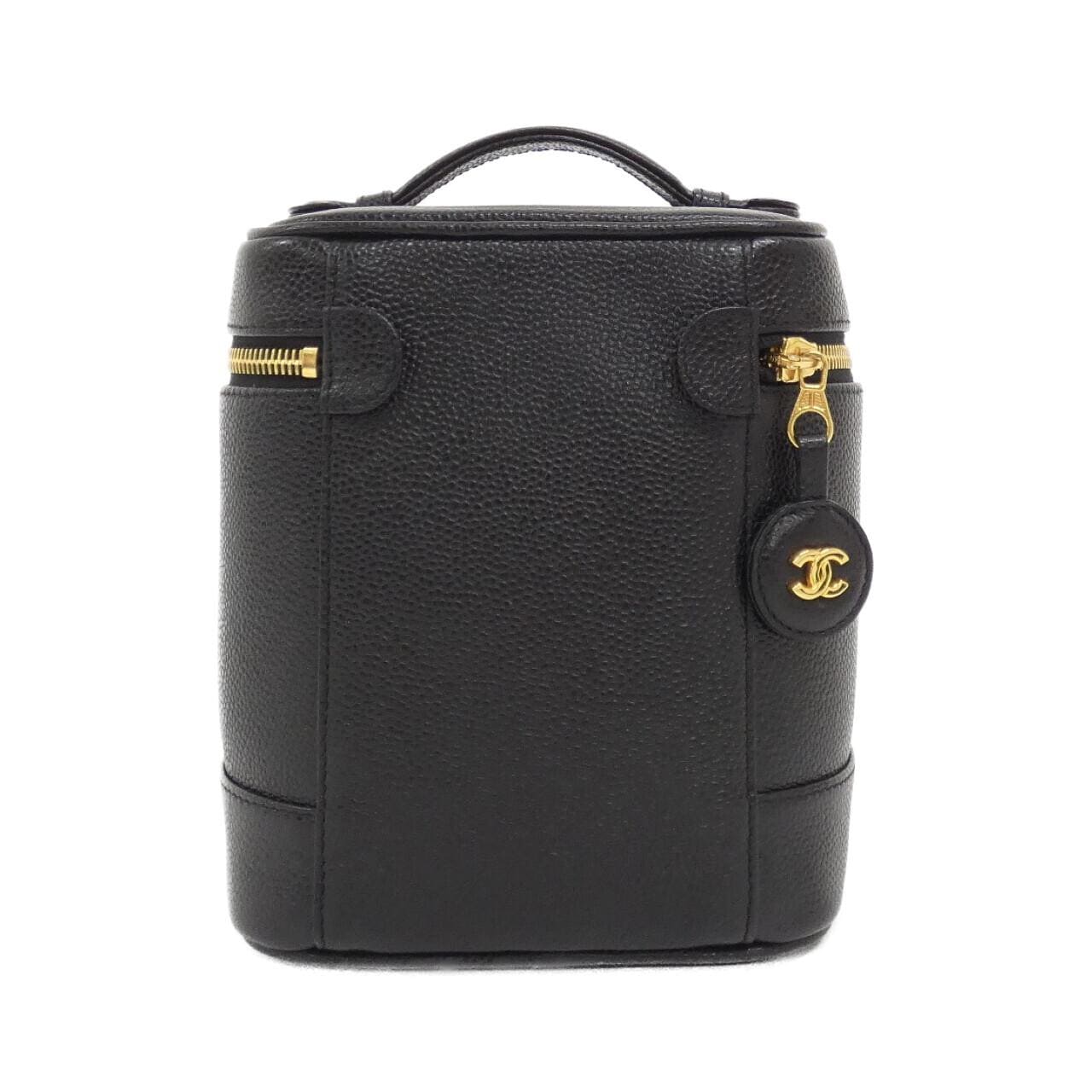 CHANEL 1998 Handbag Grained Calfskin 2