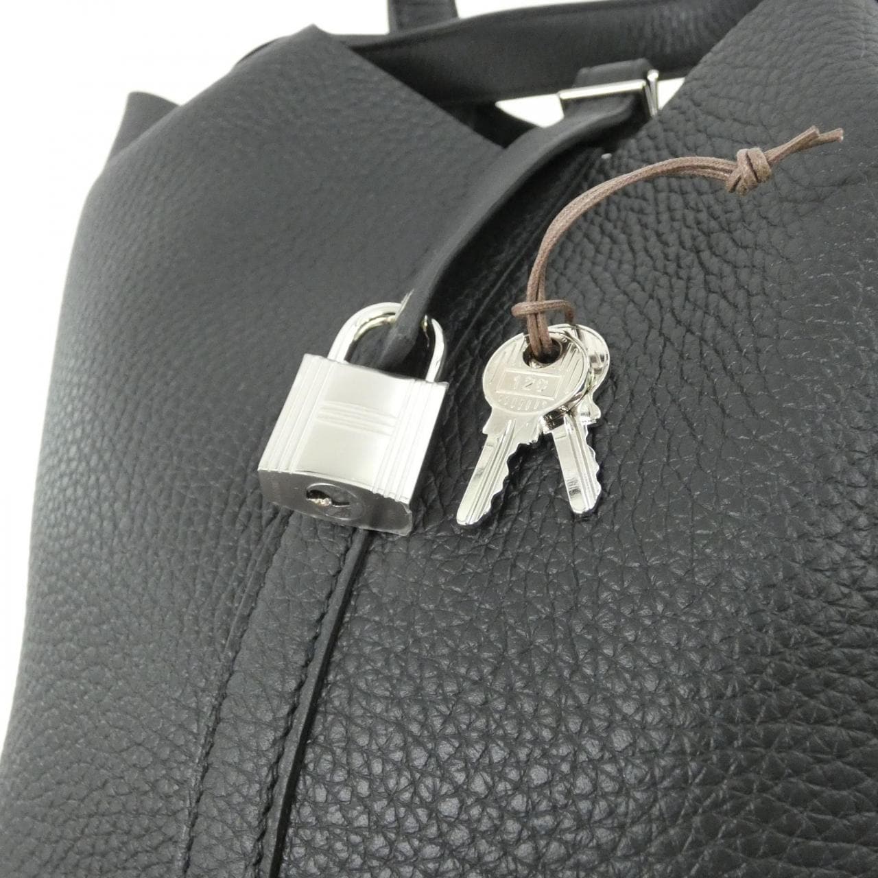 HERMES Picotin 056289CK Handbag Clemence 3