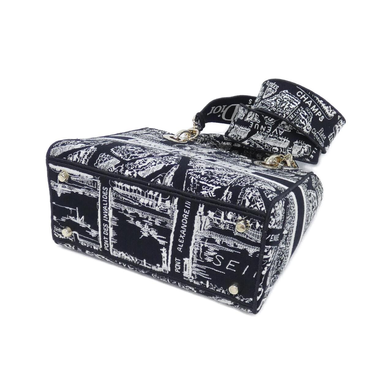 DIOR Lady Dior M0565OOMP 手提包 帆布 3