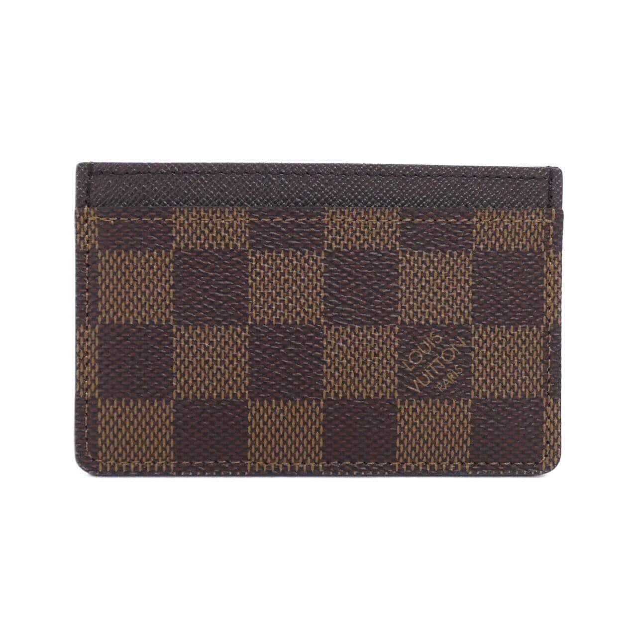 LOUIS VUITTON N61722 Card Case Damier