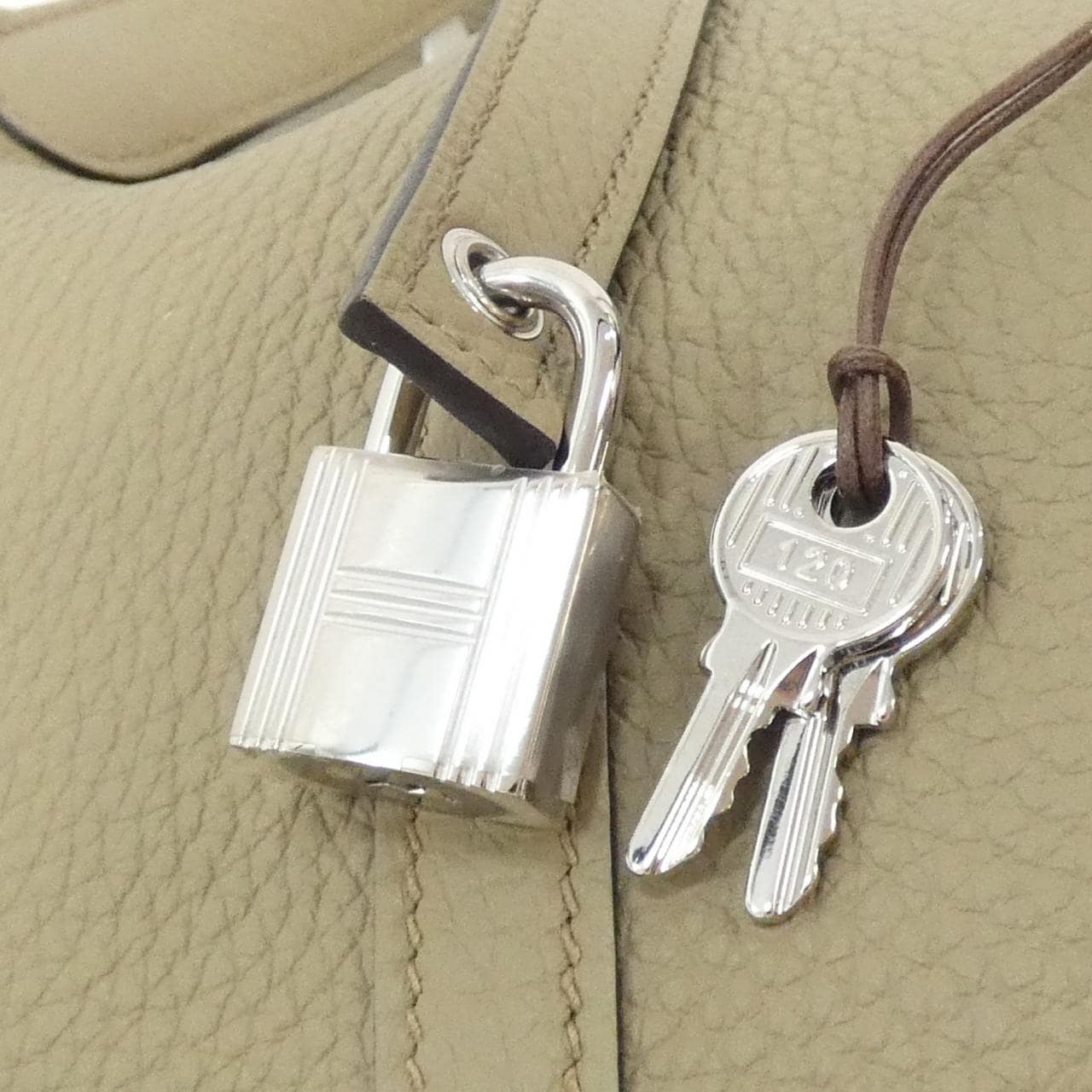 HERMES Picotin 056289CK Handbag Clemence 3