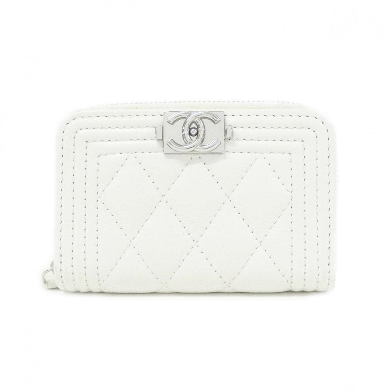 CHANEL Boy Chanel 80602 散紙包 荔枝紋牛皮