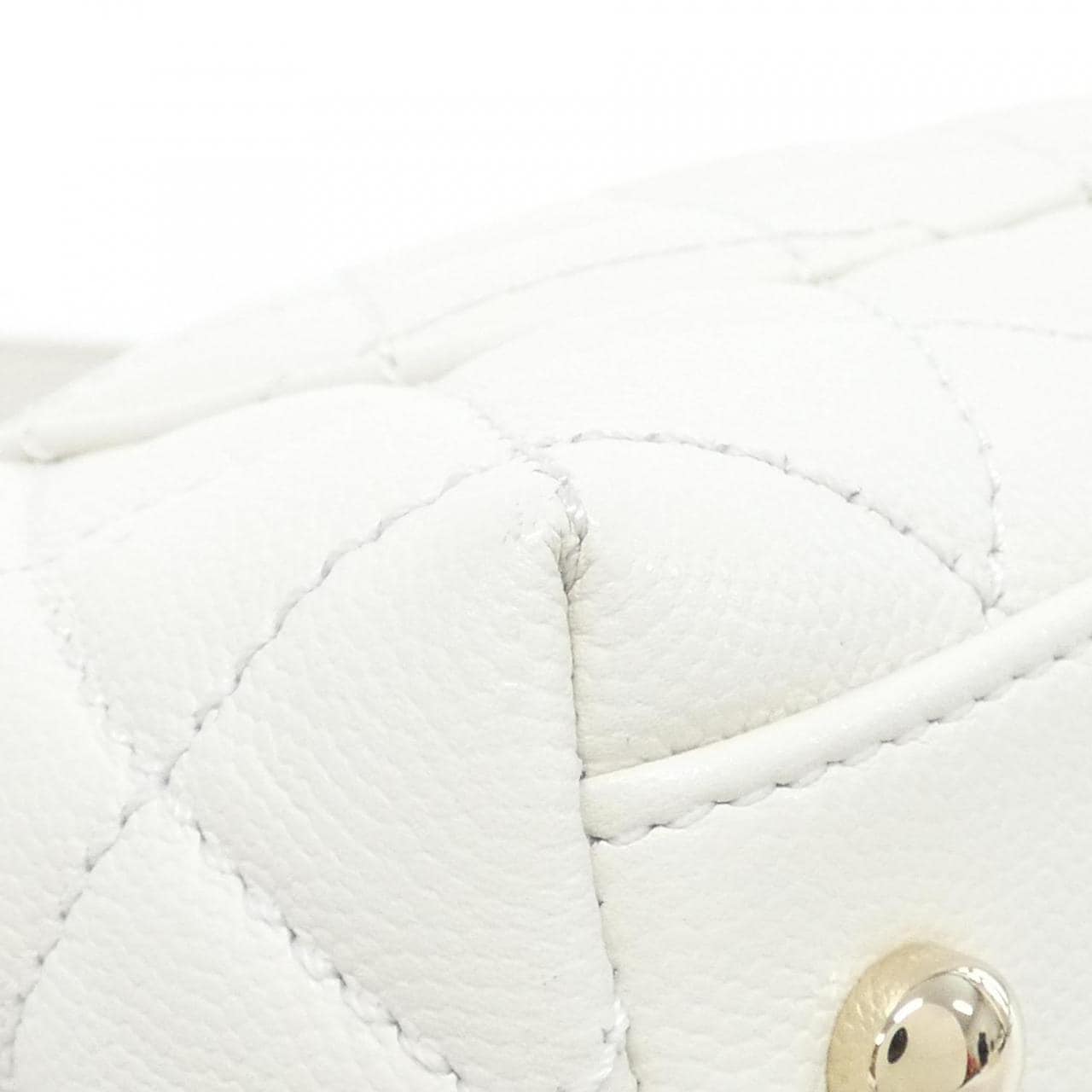 CHANEL Coco Handle AS2215 Handbag Grained Calfskin 3