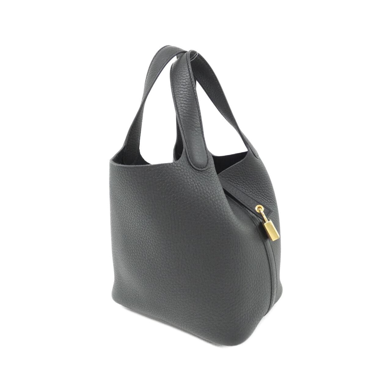 HERMES Picotin 056289CC Handbag Clemence