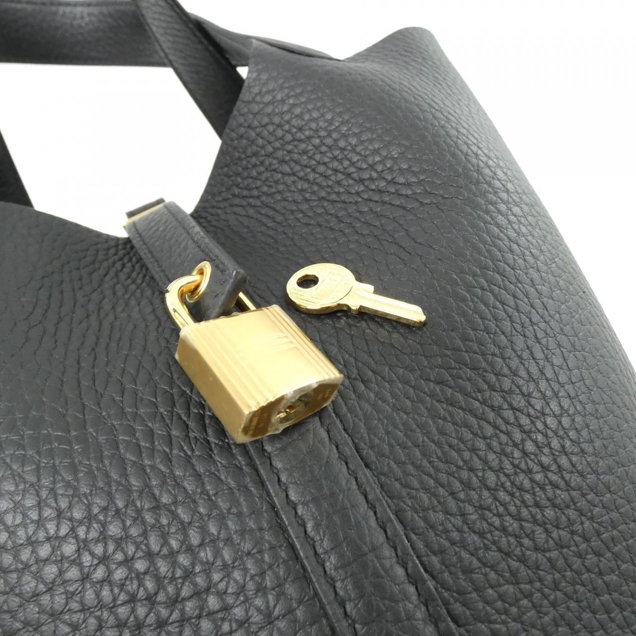 HERMES Picotin 056289CC Handbag Clemence 3