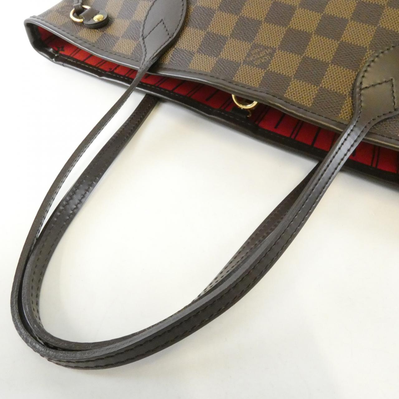 LOUIS VUITTON Neverfull N51109 Tote Damier 3