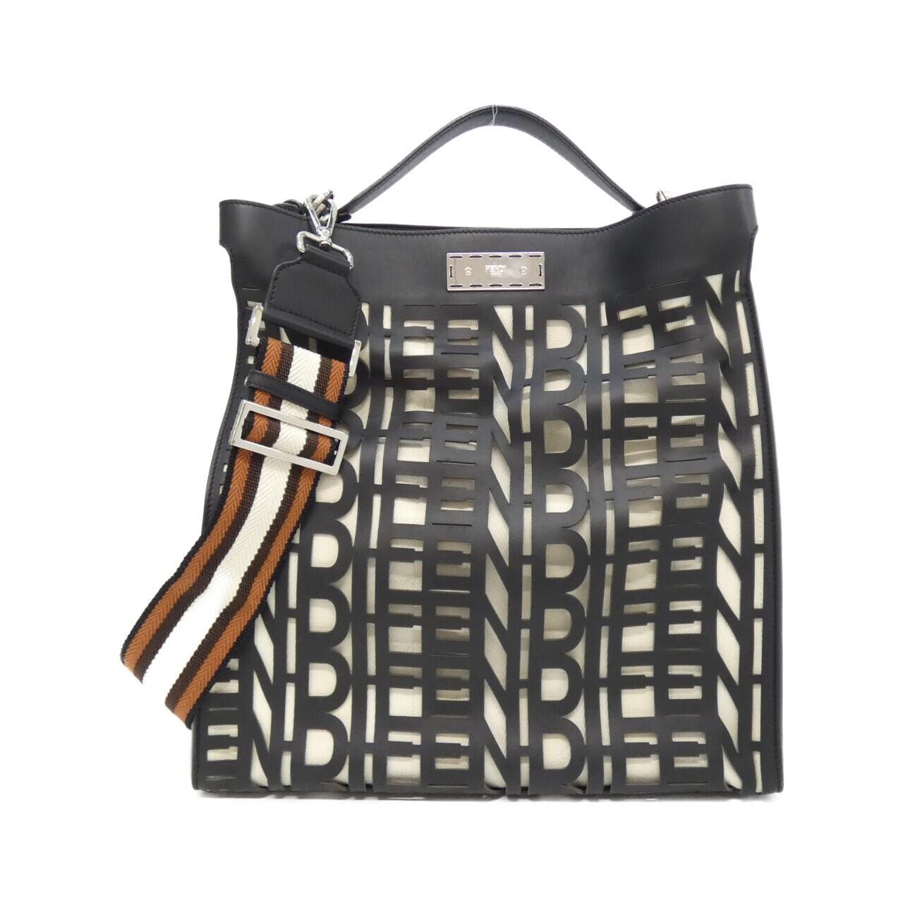 FENDI Peekaboo 7VA447 ABGL 手提包 帆布