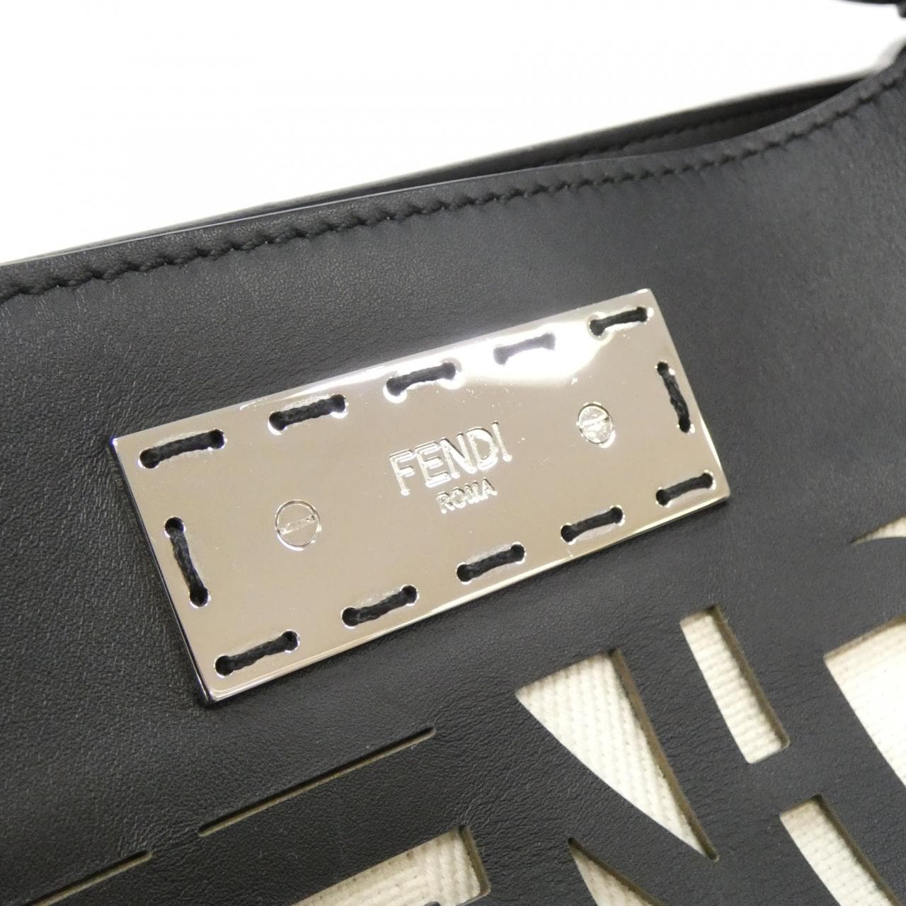 FENDI Peekaboo 7VA447 ABGL 手提包 帆布 4