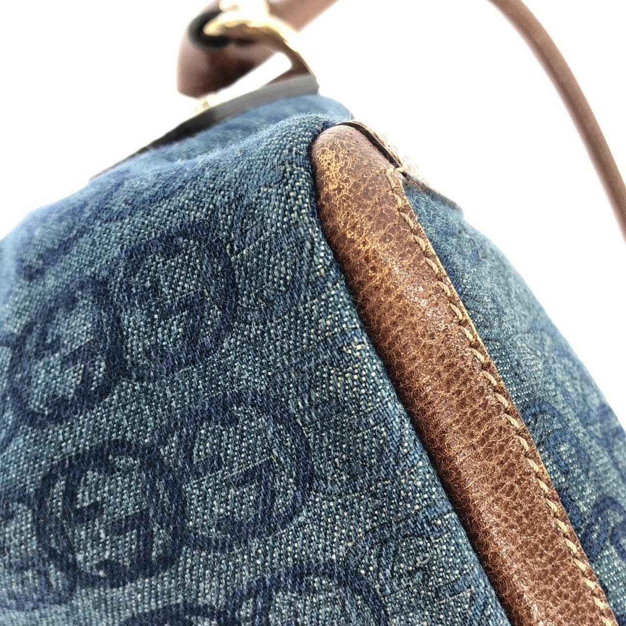 GUCCI 130939 Shoulder Denim 4