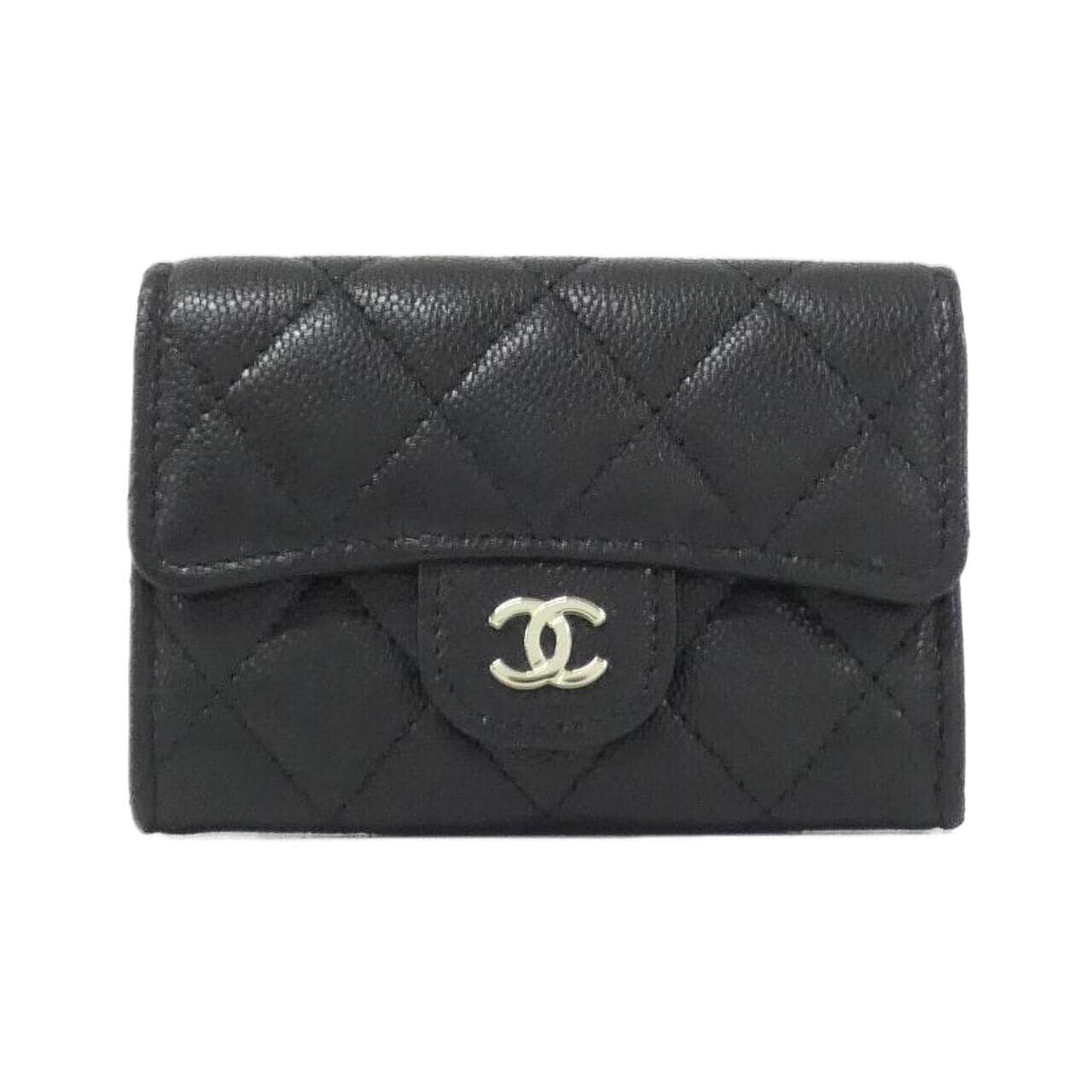 CHANEL Timeless Classic AP4096 Card Case Grained Calfskin