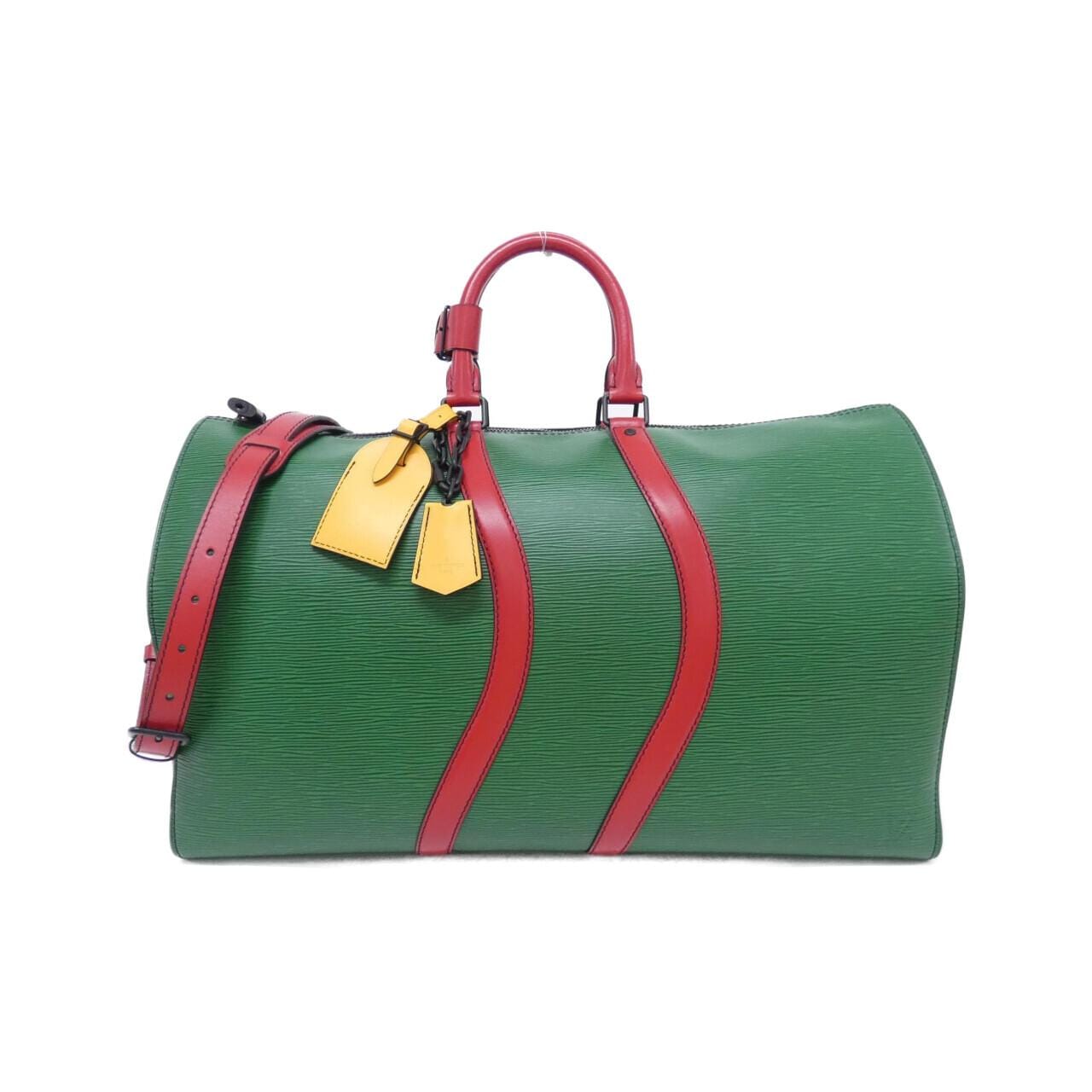 LOUIS VUITTON Keepall M55571 波士頓包 Epi