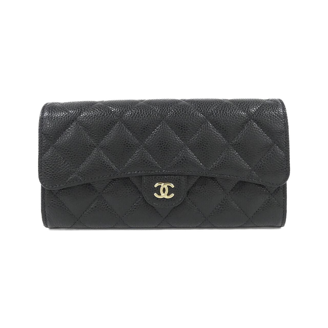 CHANEL Timeless Classic AP0241 Wallet Grained Calfskin