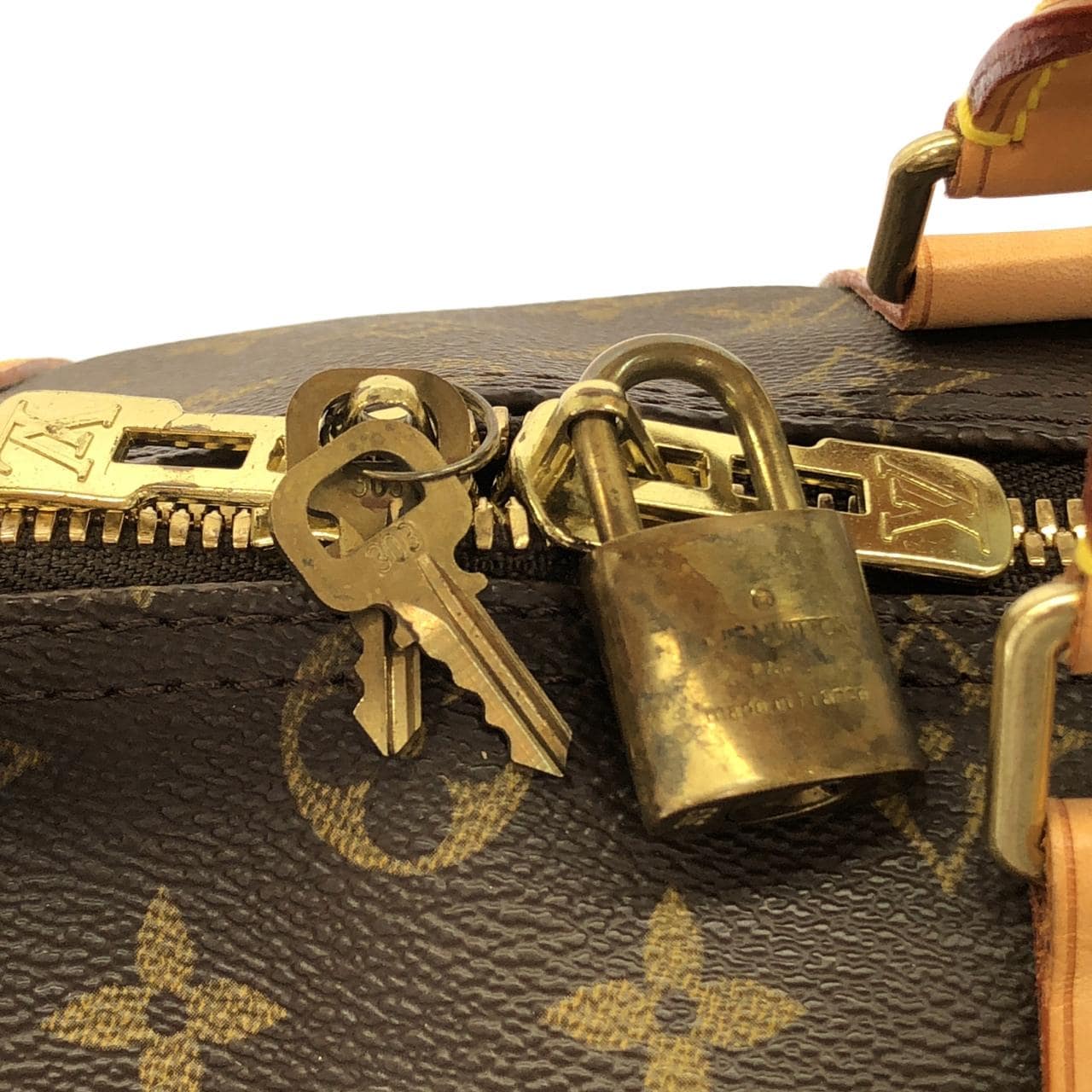 LOUIS VUITTON Keepall M41428 波士頓包 Monogram 3