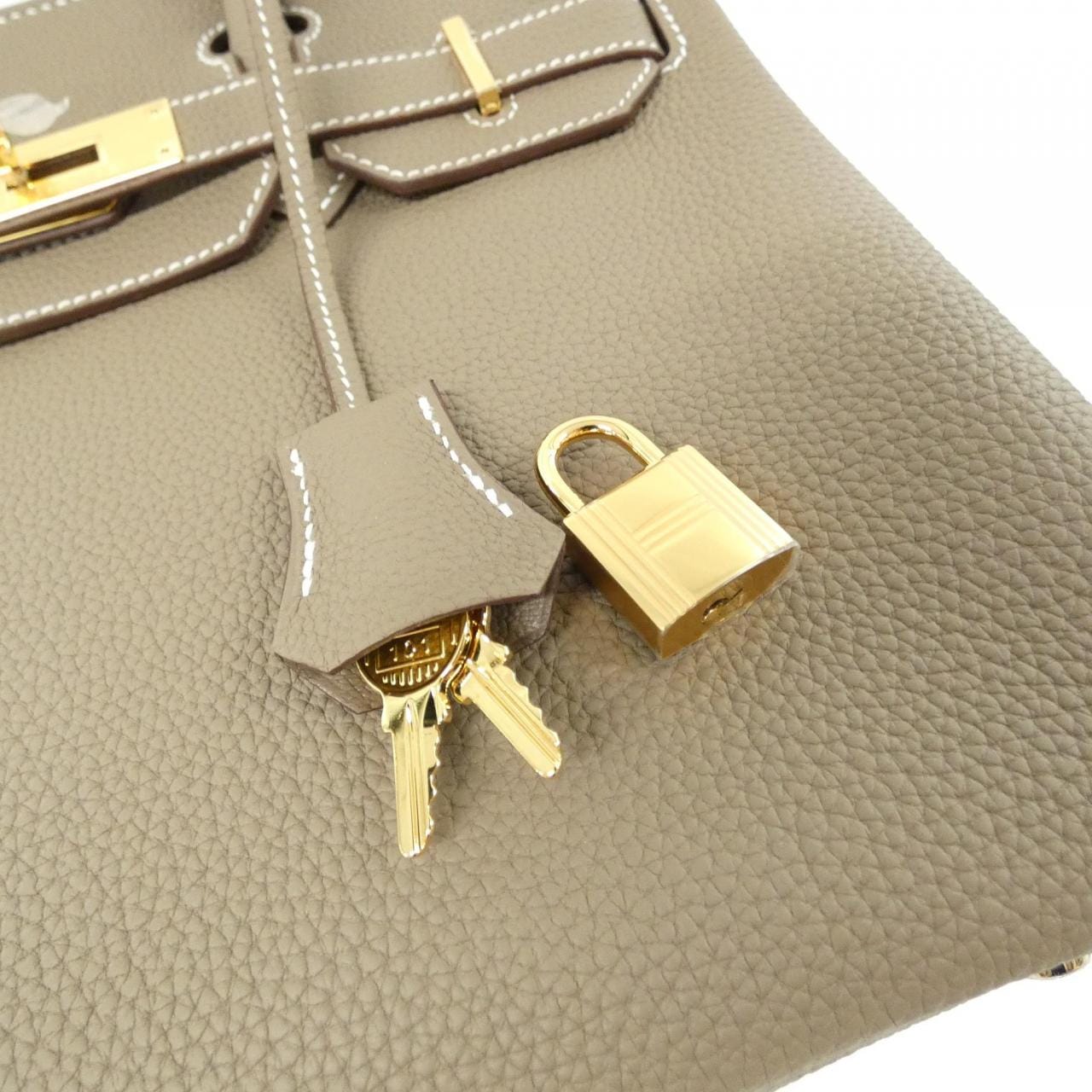 HERMES Birkin 027633CC Handbag Togo 4