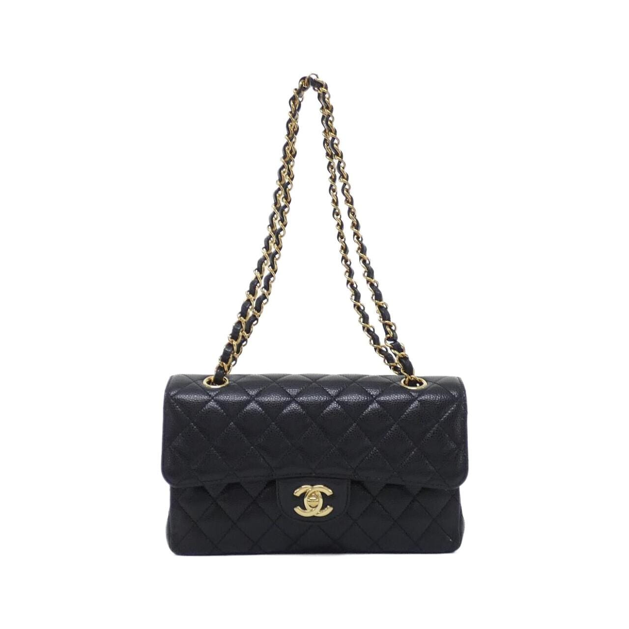 CHANEL Matelasse 1113 Shoulder Grained Calfskin