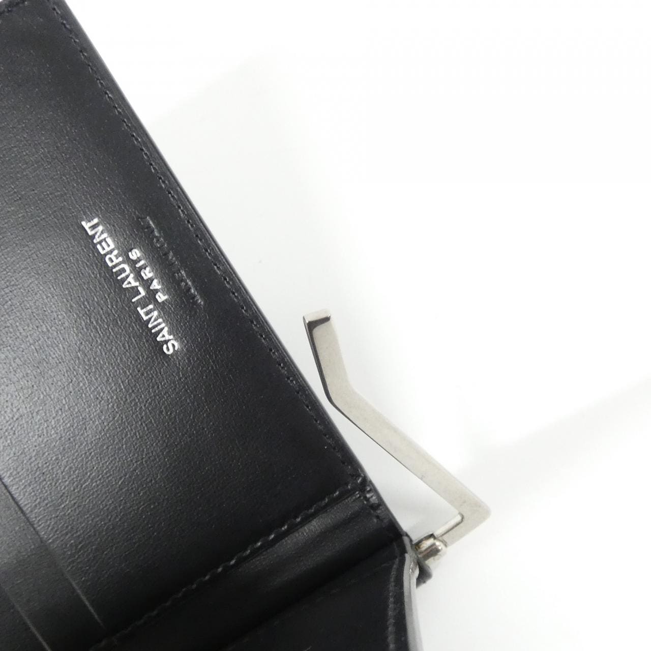 SAINT LAURENT Cassandre 607738 1JB0E 散紙包 4