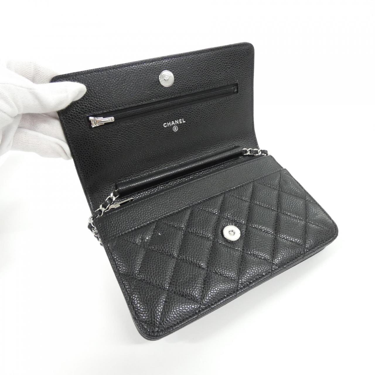 CHANEL Timeless Classic AP0250 Wallet Grained Calfskin 6