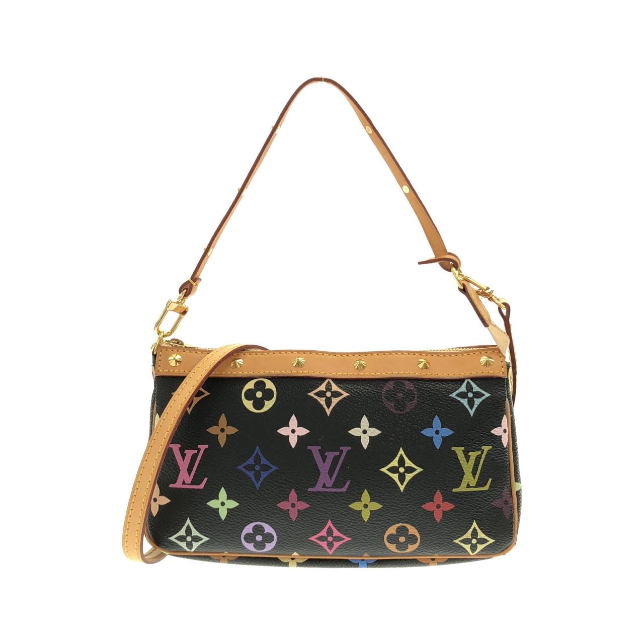 LOUIS VUITTON Pochette M92648+J00145 小斜揹包 帆布