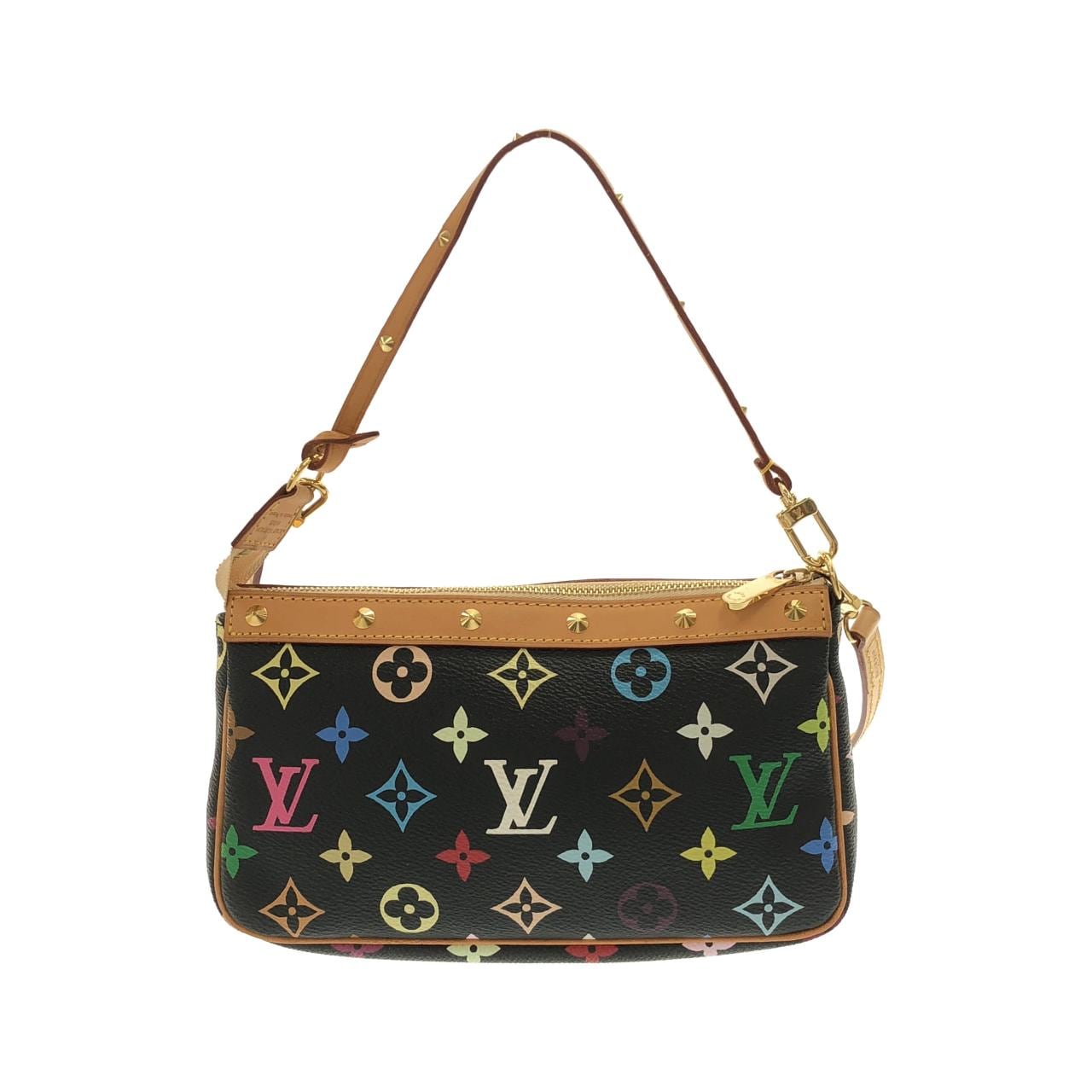 LOUIS VUITTON Pochette M92648+J00145 小斜揹包 帆布 2