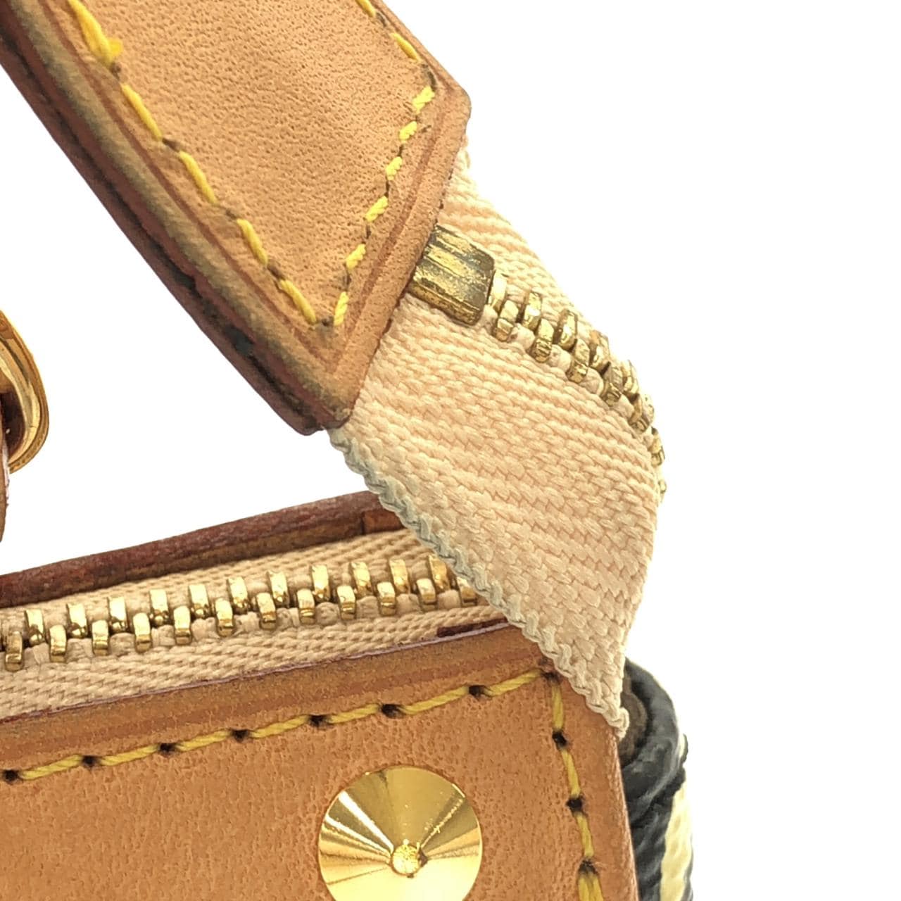 LOUIS VUITTON Pochette M92648+J00145 小斜揹包 帆布 4