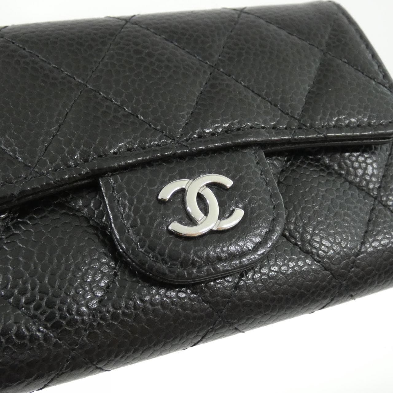 CHANEL Timeless Classic AP0214 Card Case Grained Calfskin 3