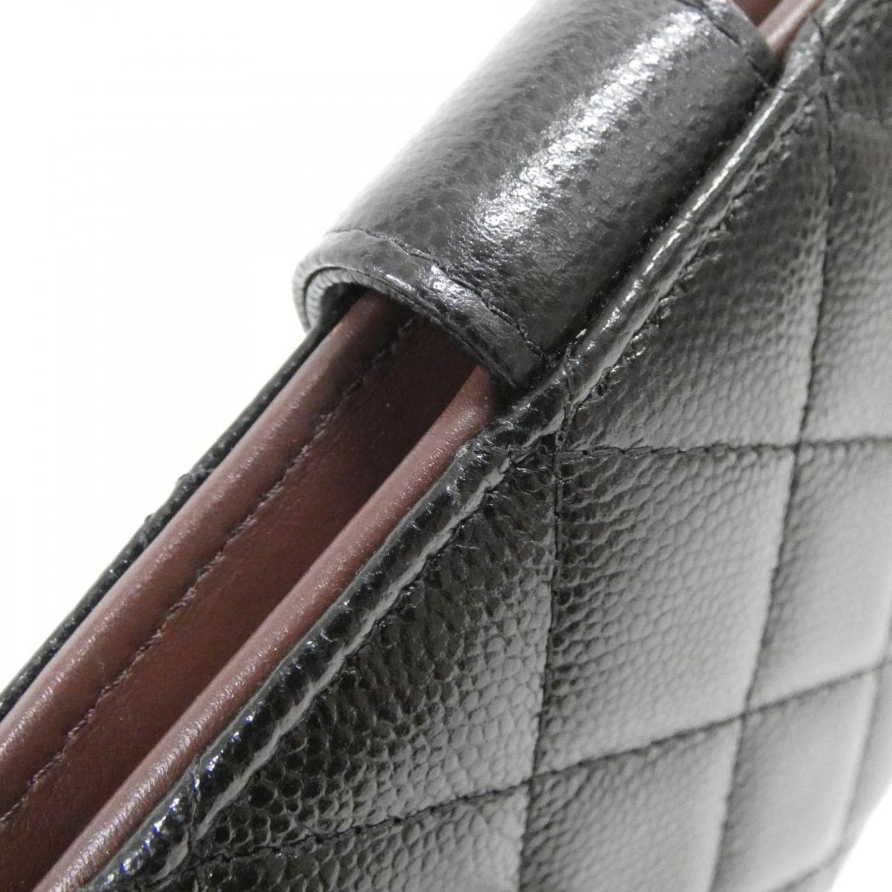 CHANEL Wallet Grained Calfskin 3