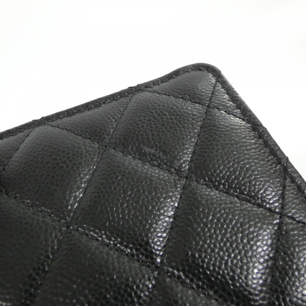 CHANEL Wallet Grained Calfskin 5