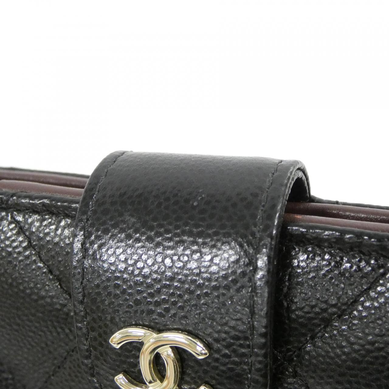 CHANEL Wallet Grained Calfskin 6