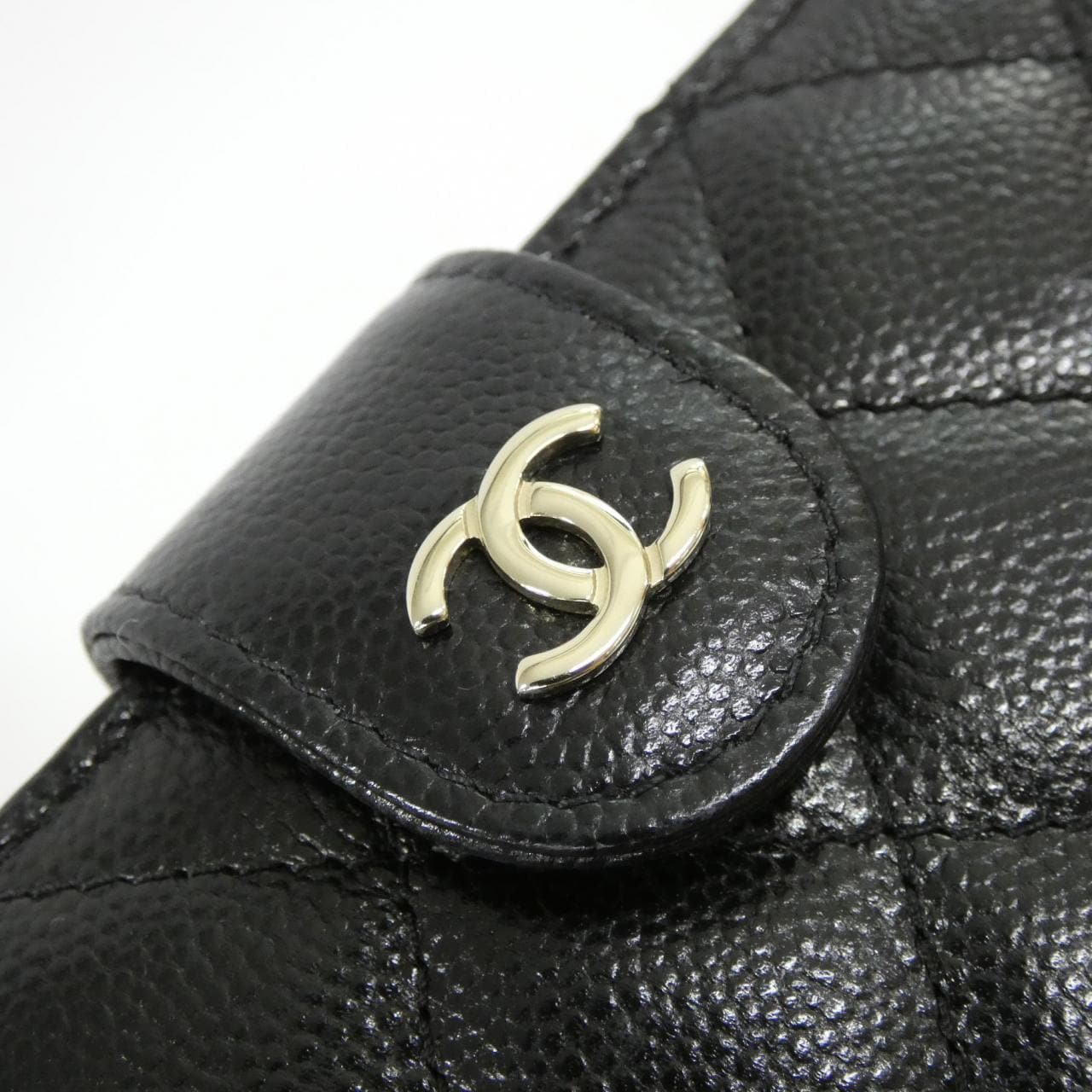 CHANEL Wallet Grained Calfskin 7