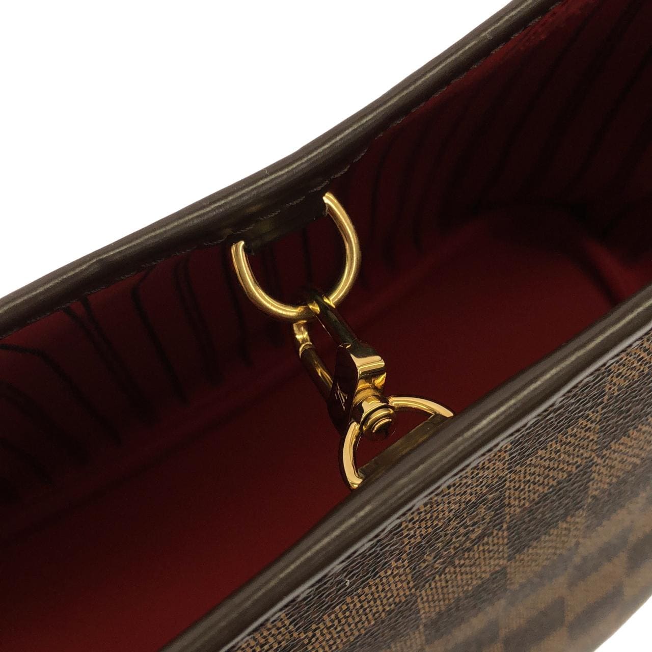LOUIS VUITTON Neverfull N41359 Tote Damier 4
