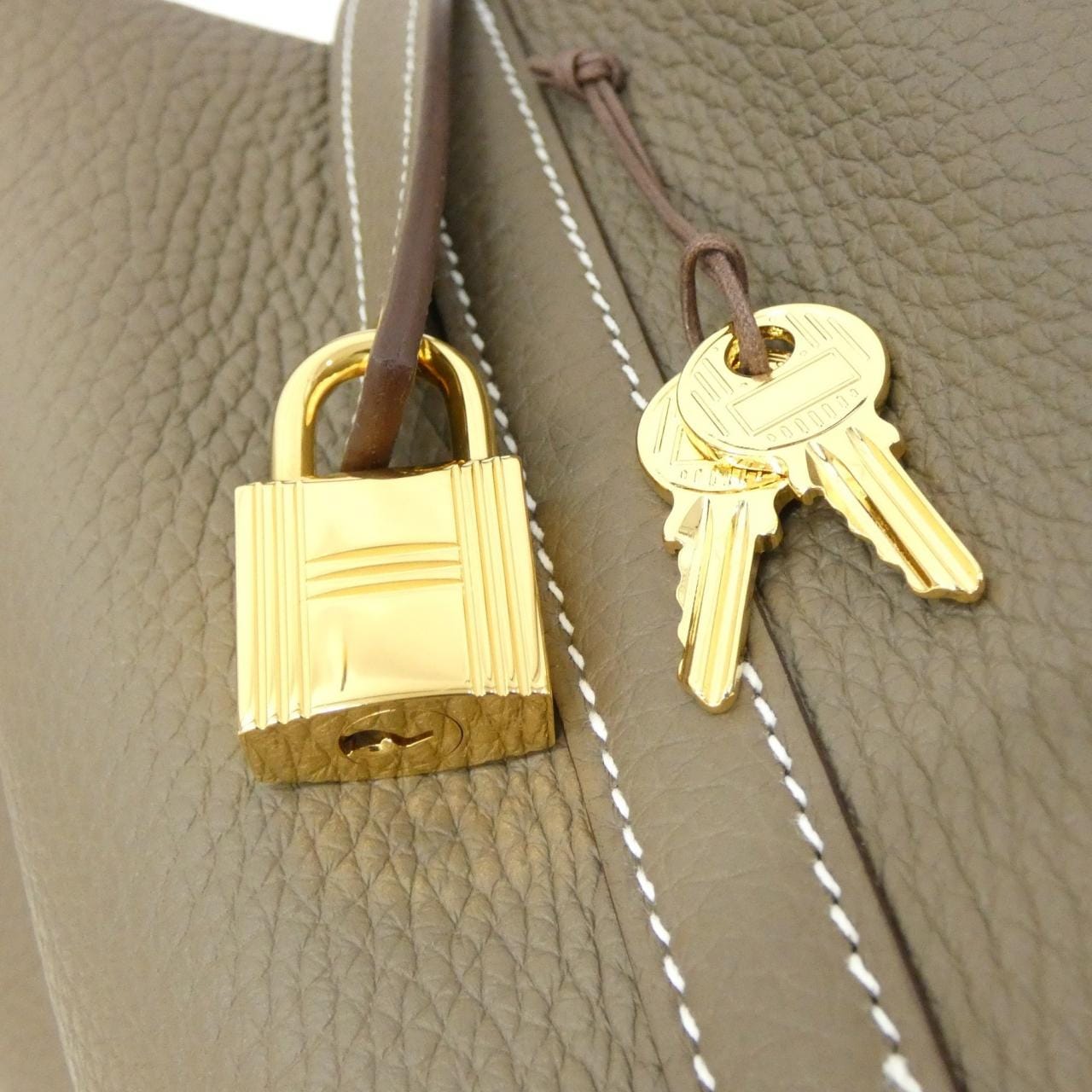HERMES Picotin 056289CC Handbag Clemence 3