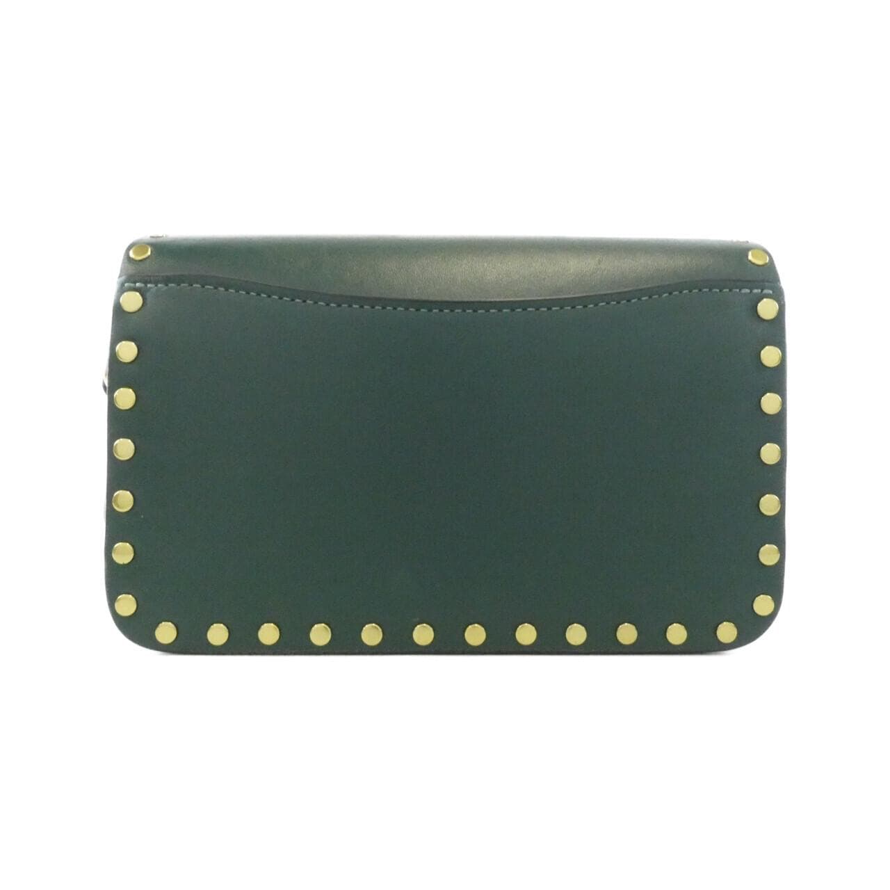 COACH CC384 Handbag Leather 2