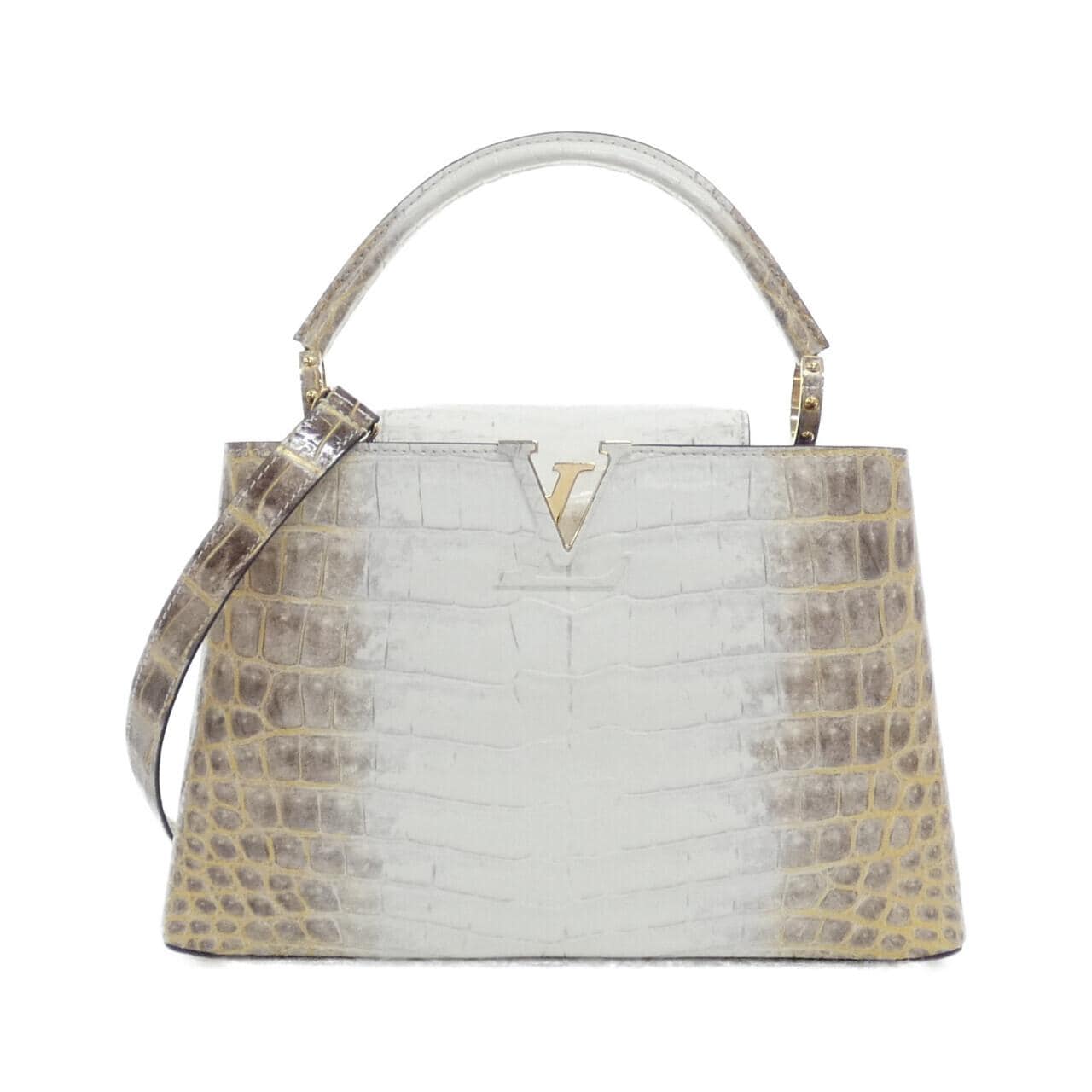 LOUIS VUITTON Capucines N98569 手提包 皮革