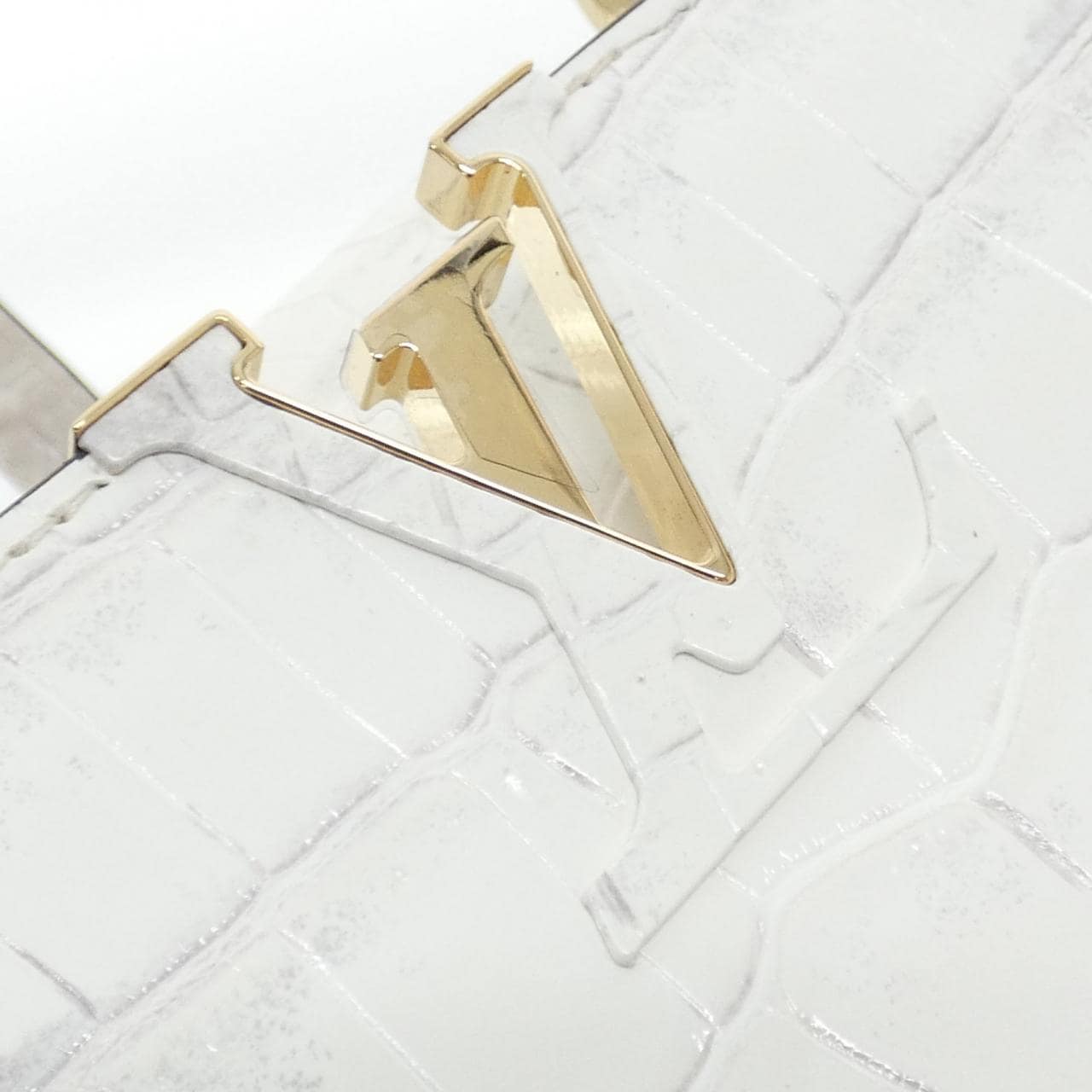 LOUIS VUITTON Capucines N98569 手提包 皮革 4
