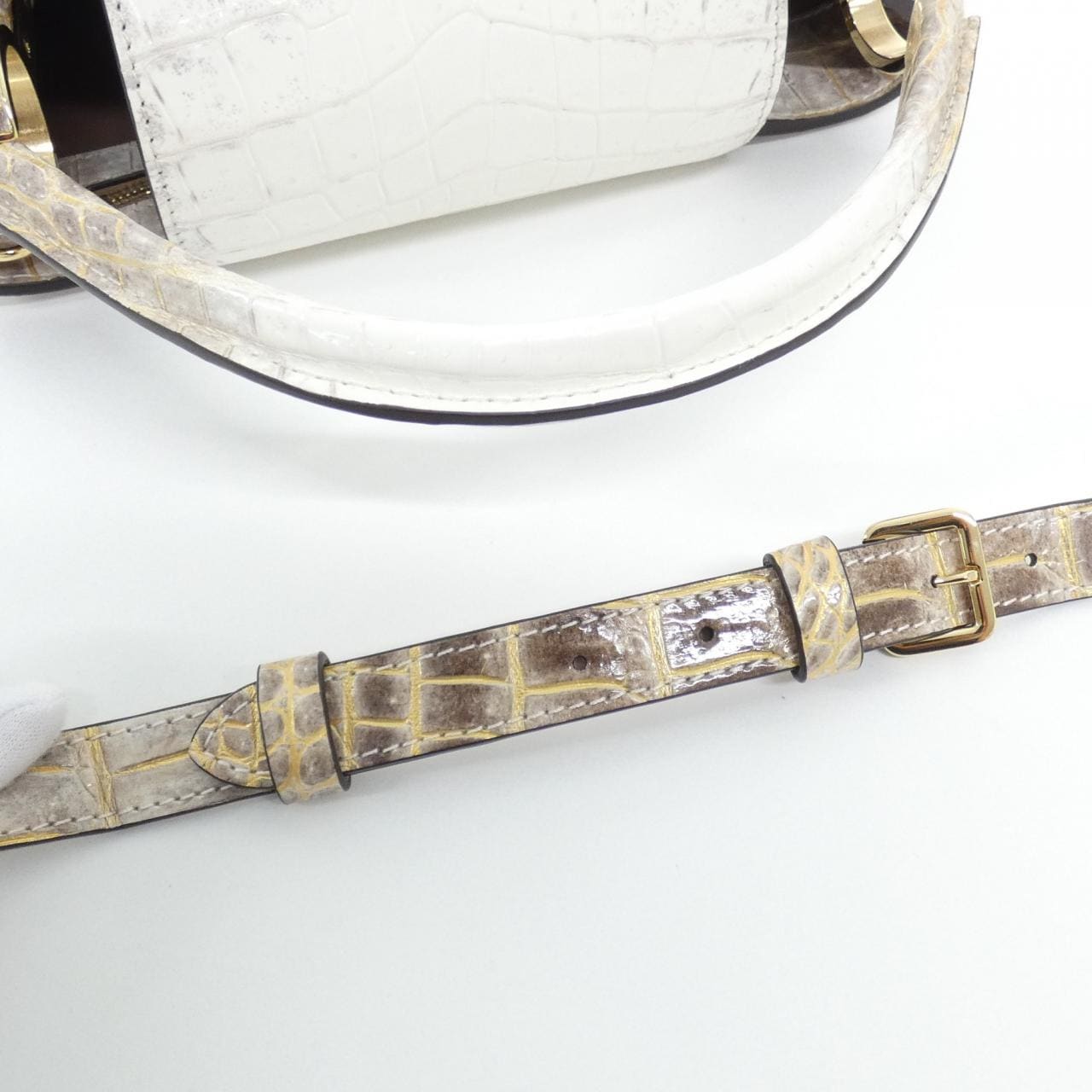 LOUIS VUITTON Capucines N98569 手提包 皮革 5